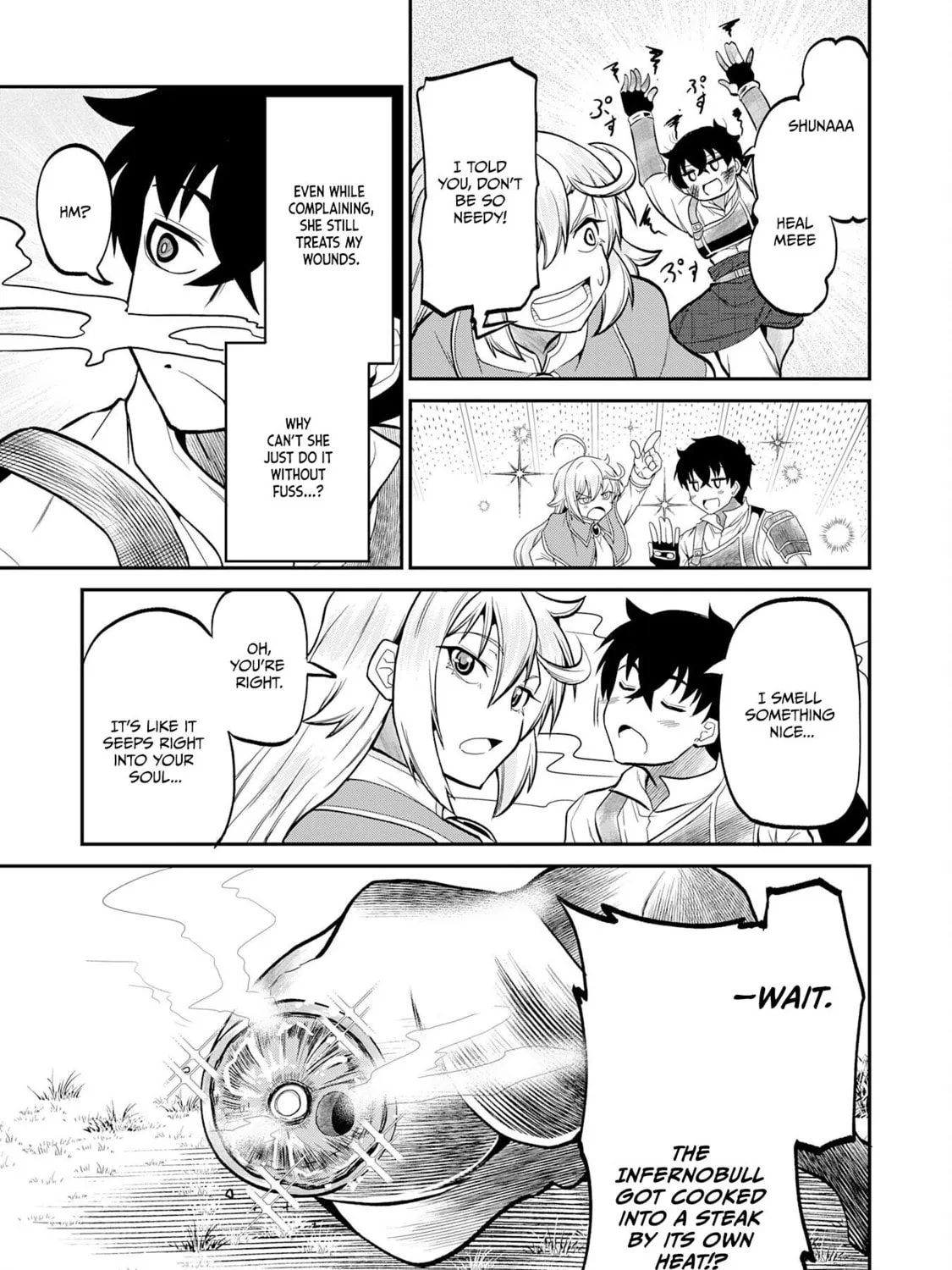 Jingai Kenshi wa Chikara ni Miserare Ura Meikyuu wo Kouryaku su: Bakemono Atsukai sareta Moto Boukensha wa, Jibun dake ga Shiru Meikyuu de Hitome wo Ki ni Sezu Musou suru Chapter 3 page 35 - 