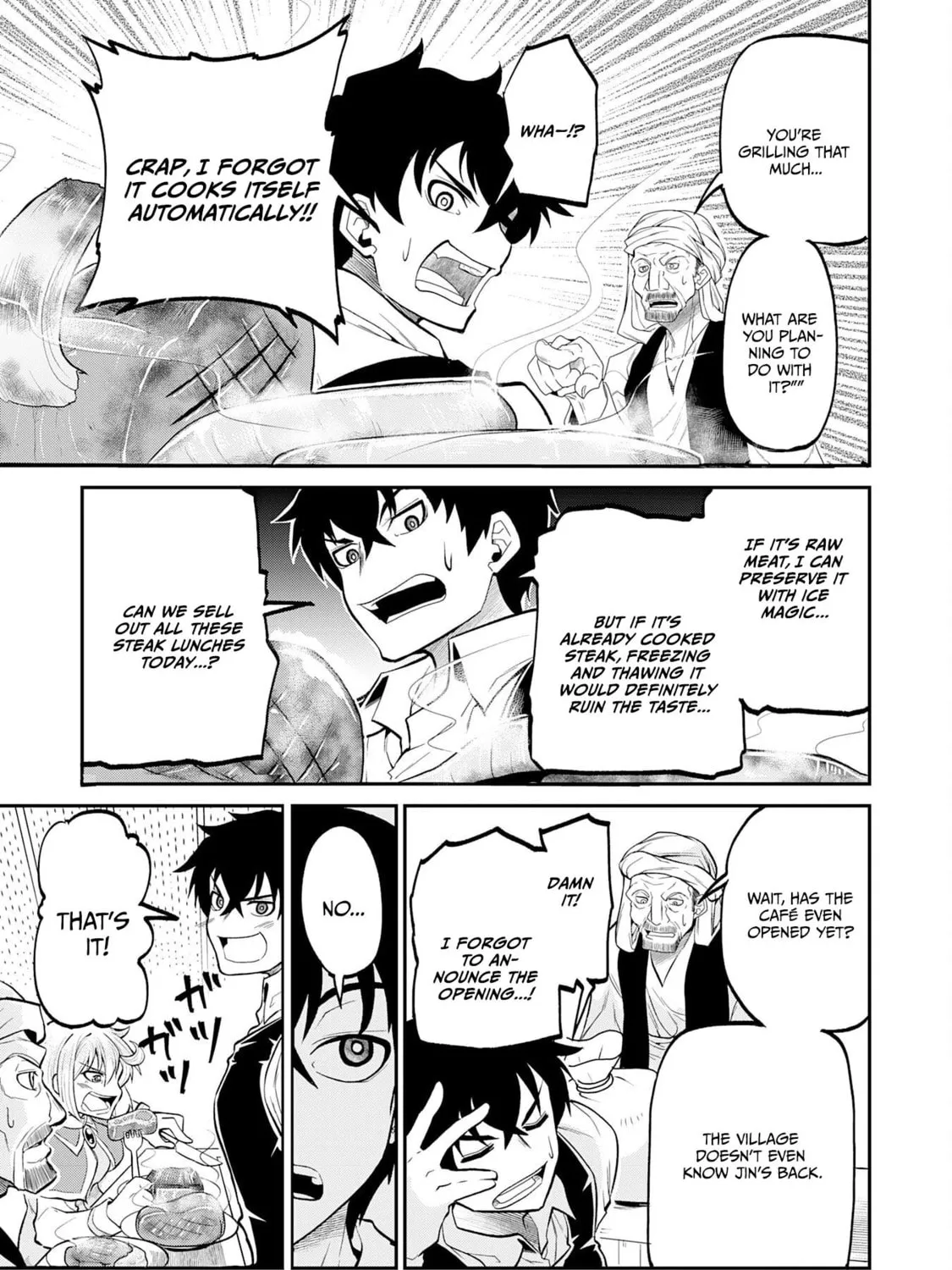Jingai Kenshi wa Chikara ni Miserare Ura Meikyuu wo Kouryaku su: Bakemono Atsukai sareta Moto Boukensha wa, Jibun dake ga Shiru Meikyuu de Hitome wo Ki ni Sezu Musou suru Chapter 3 page 47 - 