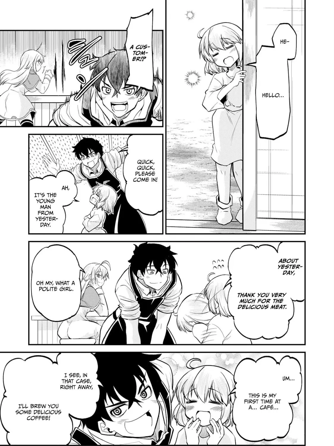 Jingai Kenshi wa Chikara ni Miserare Ura Meikyuu wo Kouryaku su: Bakemono Atsukai sareta Moto Boukensha wa, Jibun dake ga Shiru Meikyuu de Hitome wo Ki ni Sezu Musou suru Chapter 3 page 55 - 