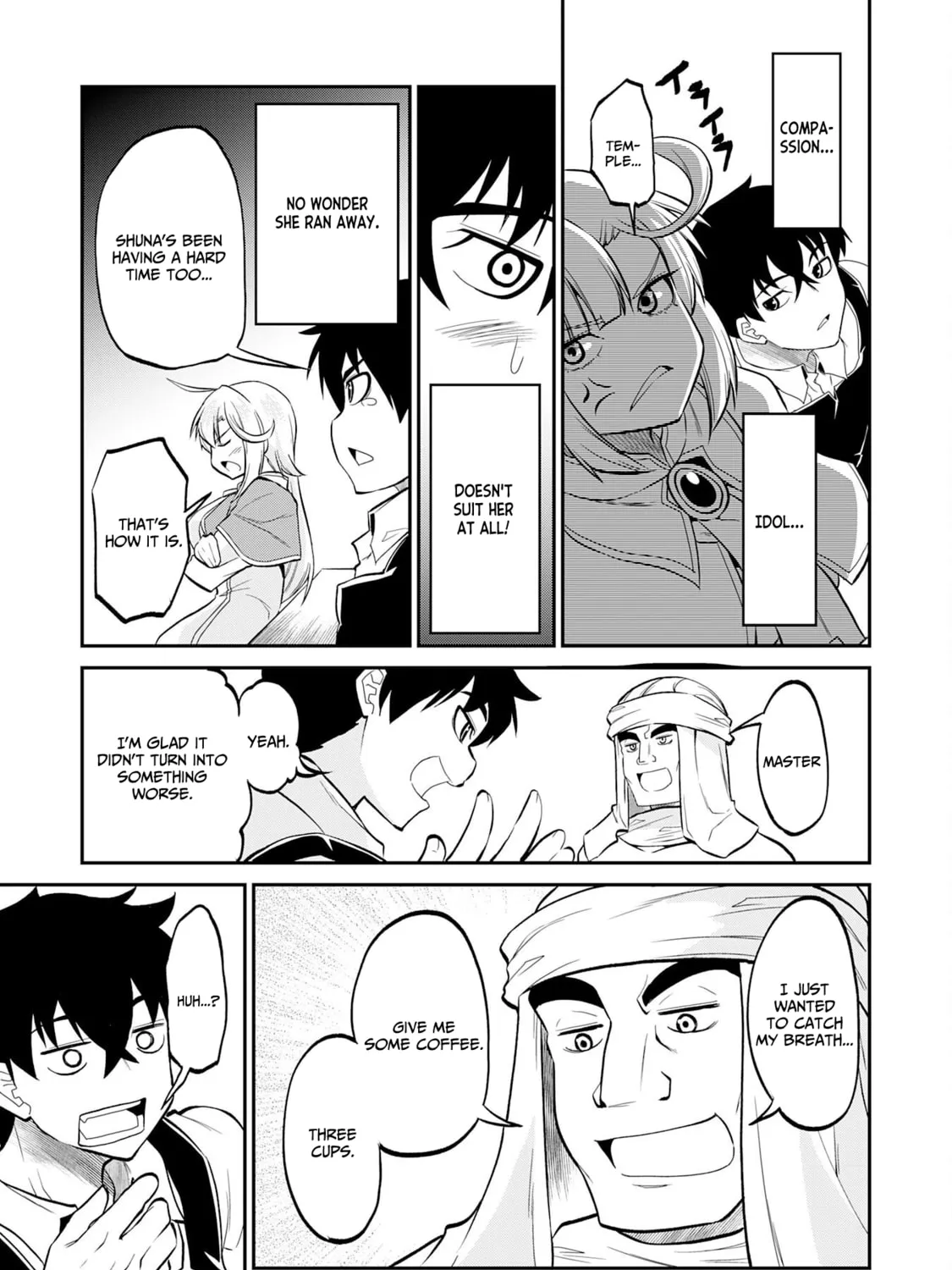 Jingai Kenshi wa Chikara ni Miserare Ura Meikyuu wo Kouryaku su: Bakemono Atsukai sareta Moto Boukensha wa, Jibun dake ga Shiru Meikyuu de Hitome wo Ki ni Sezu Musou suru Chapter 4 page 33 - 