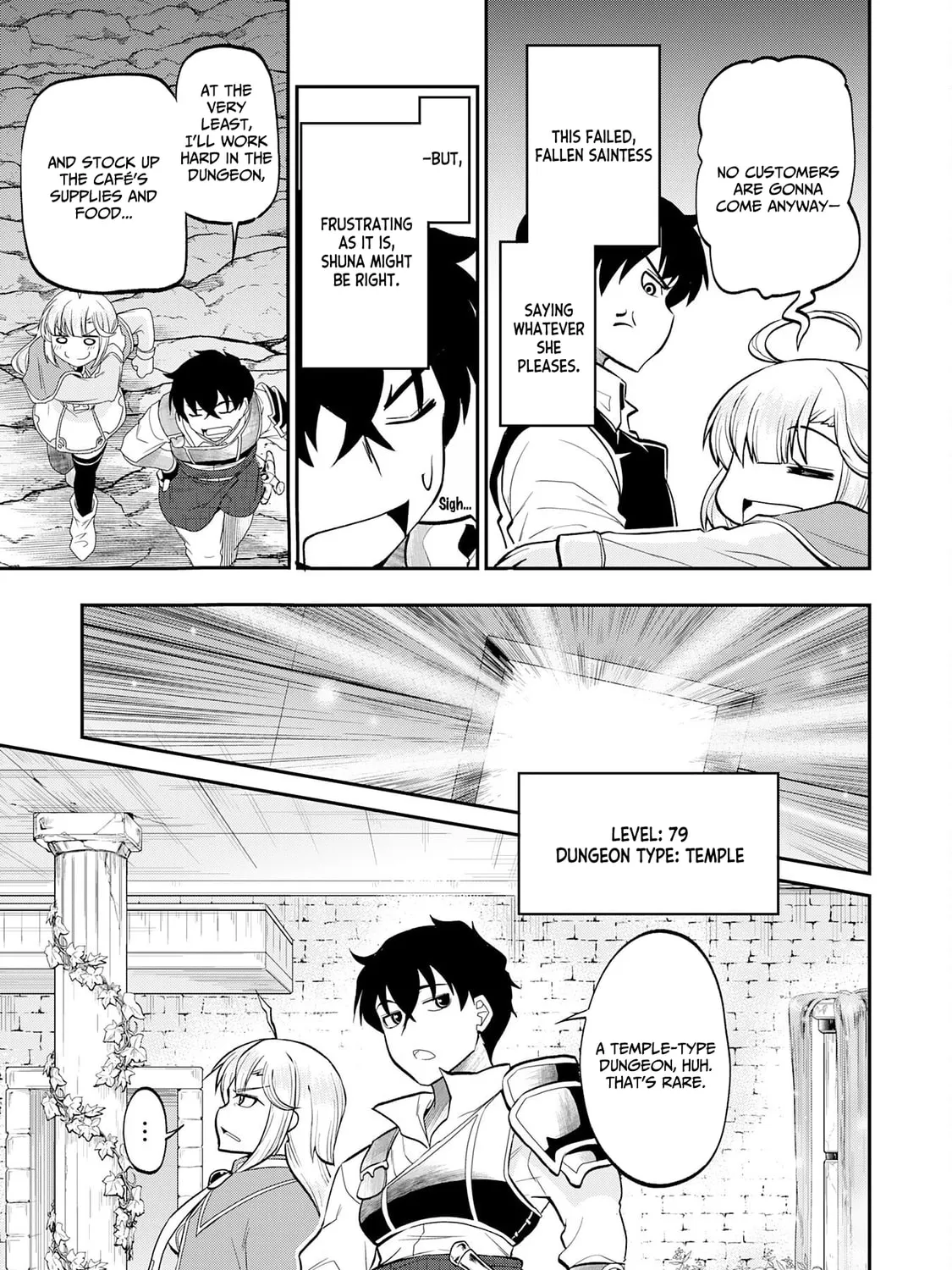 Jingai Kenshi wa Chikara ni Miserare Ura Meikyuu wo Kouryaku su: Bakemono Atsukai sareta Moto Boukensha wa, Jibun dake ga Shiru Meikyuu de Hitome wo Ki ni Sezu Musou suru Chapter 4 page 45 - 