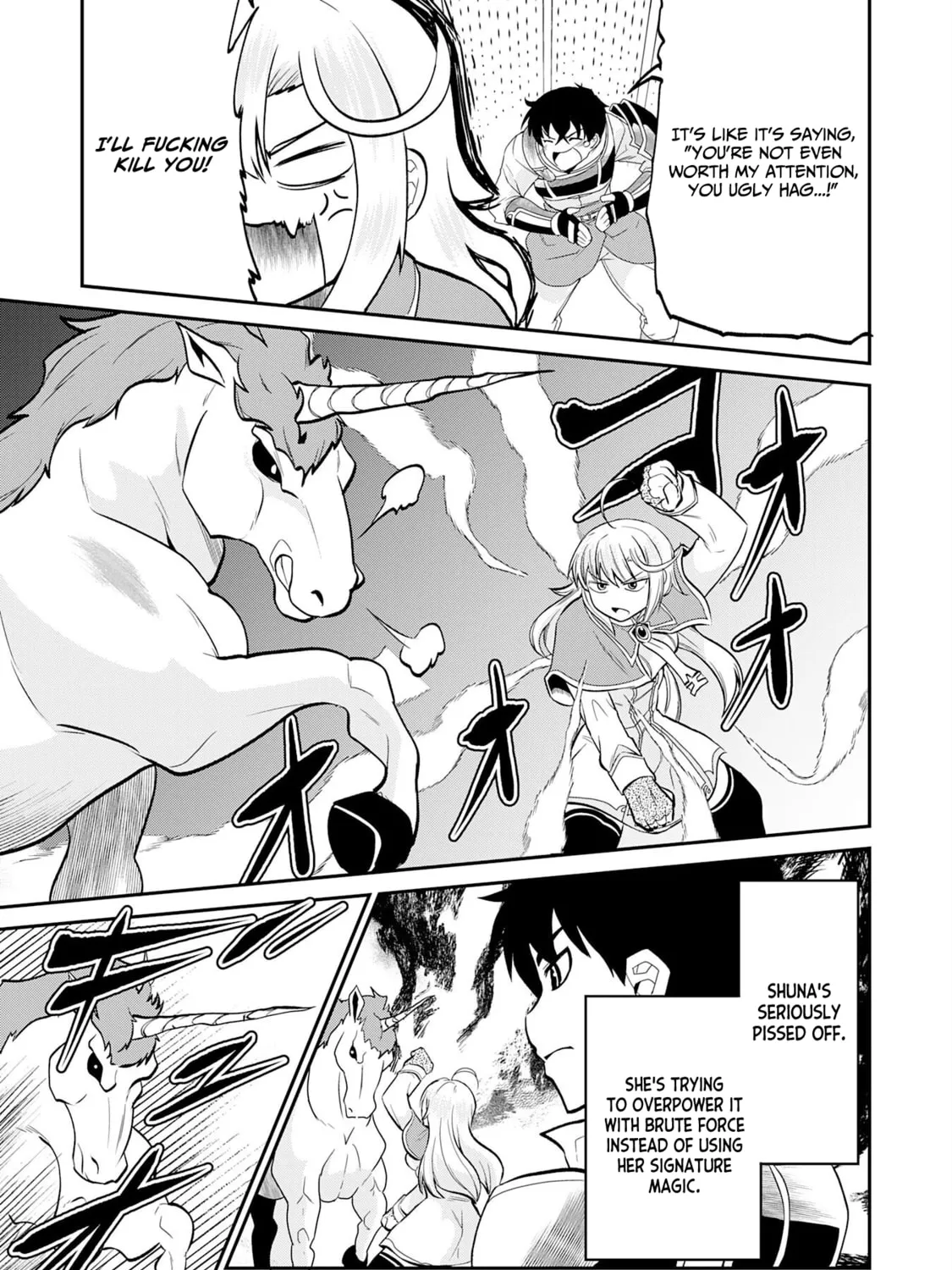 Jingai Kenshi wa Chikara ni Miserare Ura Meikyuu wo Kouryaku su: Bakemono Atsukai sareta Moto Boukensha wa, Jibun dake ga Shiru Meikyuu de Hitome wo Ki ni Sezu Musou suru Chapter 4 page 57 - 