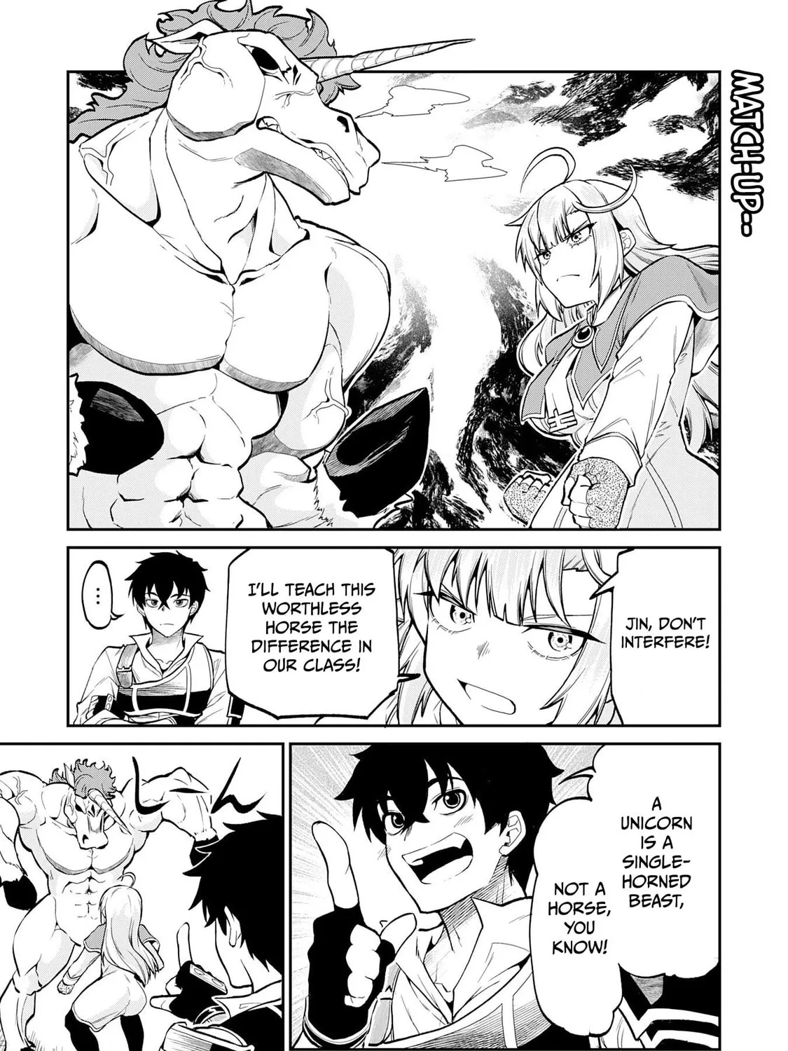 Jingai Kenshi wa Chikara ni Miserare Ura Meikyuu wo Kouryaku su: Bakemono Atsukai sareta Moto Boukensha wa, Jibun dake ga Shiru Meikyuu de Hitome wo Ki ni Sezu Musou suru Chapter 5 page 2 - 