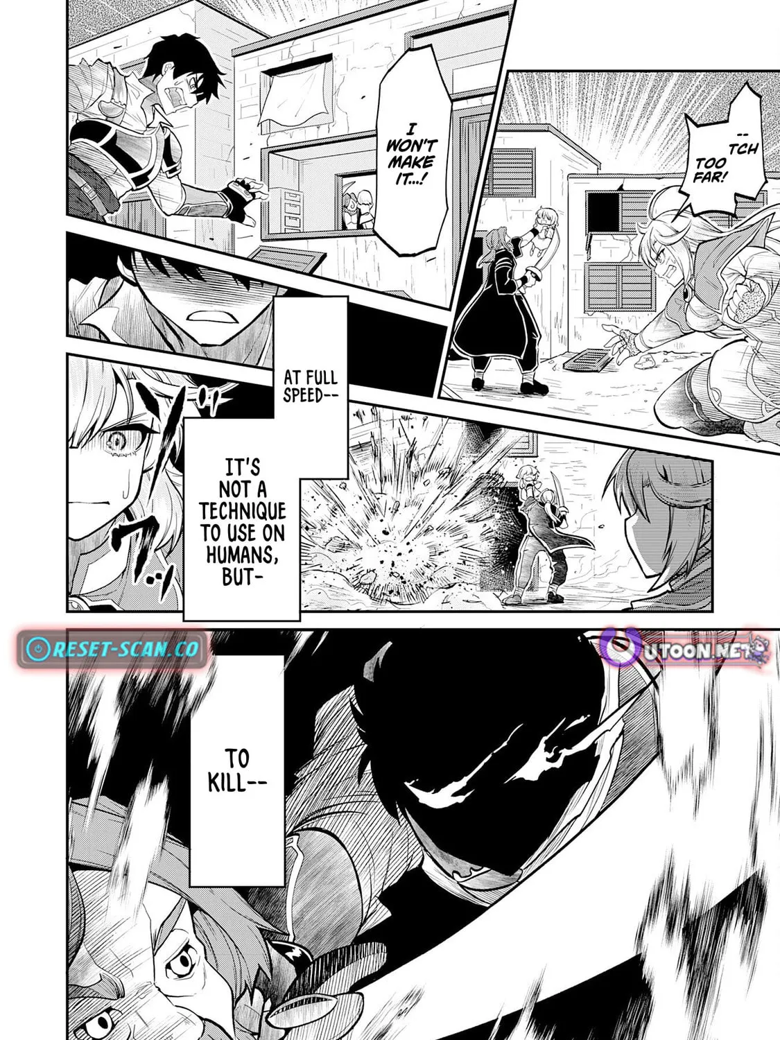 Jingai Kenshi wa Chikara ni Miserare Ura Meikyuu wo Kouryaku su: Bakemono Atsukai sareta Moto Boukensha wa, Jibun dake ga Shiru Meikyuu de Hitome wo Ki ni Sezu Musou suru Chapter 5 page 32 - 