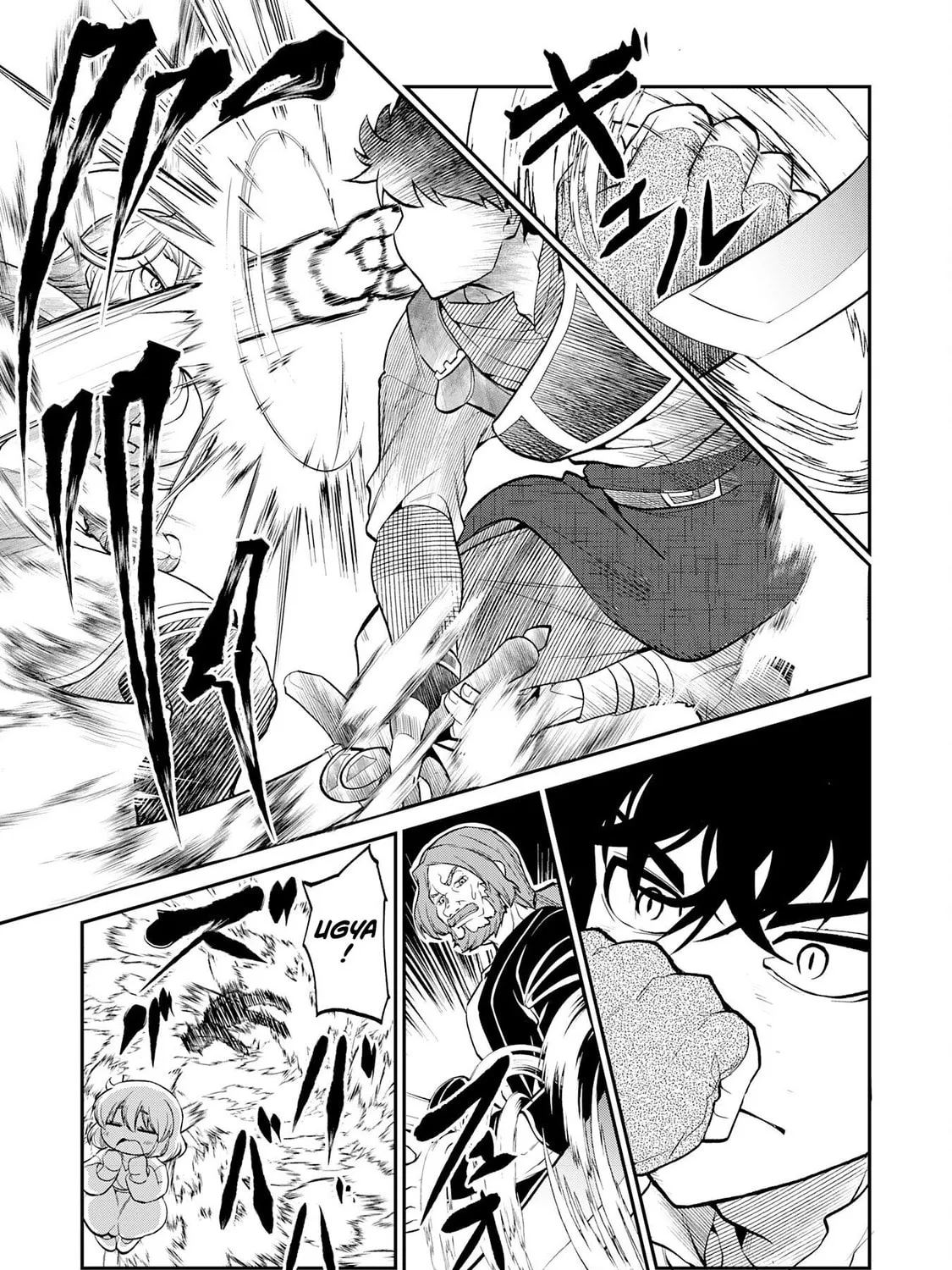 Jingai Kenshi wa Chikara ni Miserare Ura Meikyuu wo Kouryaku su: Bakemono Atsukai sareta Moto Boukensha wa, Jibun dake ga Shiru Meikyuu de Hitome wo Ki ni Sezu Musou suru Chapter 5 page 34 - 