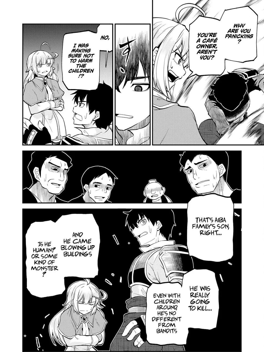 Jingai Kenshi wa Chikara ni Miserare Ura Meikyuu wo Kouryaku su: Bakemono Atsukai sareta Moto Boukensha wa, Jibun dake ga Shiru Meikyuu de Hitome wo Ki ni Sezu Musou suru Chapter 5 page 36 - 