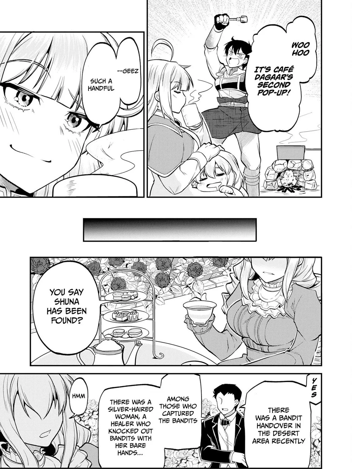 Jingai Kenshi wa Chikara ni Miserare Ura Meikyuu wo Kouryaku su: Bakemono Atsukai sareta Moto Boukensha wa, Jibun dake ga Shiru Meikyuu de Hitome wo Ki ni Sezu Musou suru Chapter 5 page 58 - 