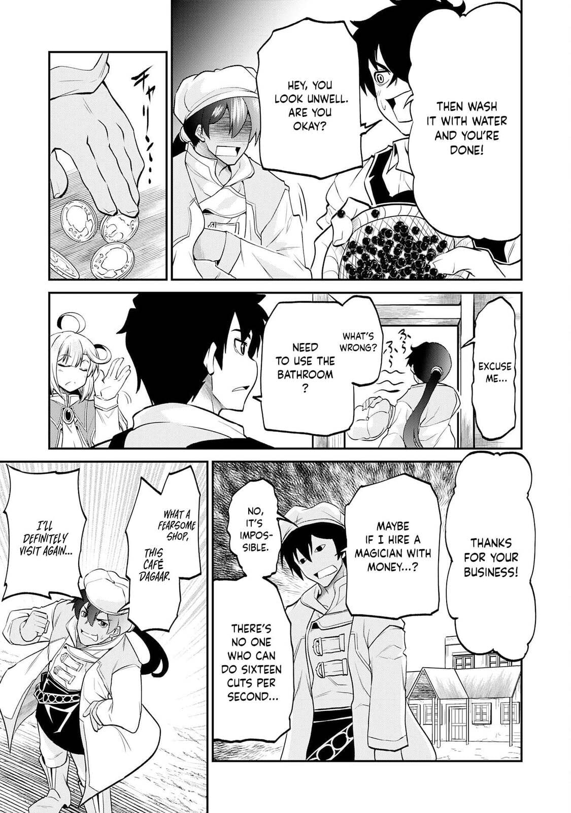 Jingai Kenshi wa Chikara ni Miserare Ura Meikyuu wo Kouryaku su: Bakemono Atsukai sareta Moto Boukensha wa, Jibun dake ga Shiru Meikyuu de Hitome wo Ki ni Sezu Musou suru Chapter 6 page 29 - 