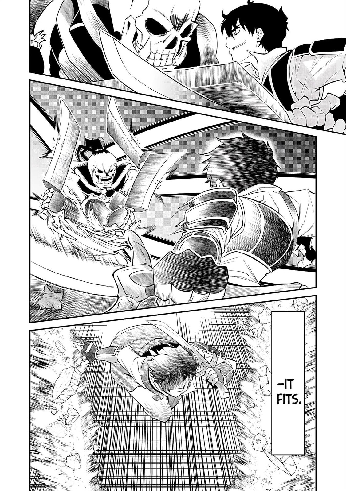 Jingai Kenshi wa Chikara ni Miserare Ura Meikyuu wo Kouryaku su: Bakemono Atsukai sareta Moto Boukensha wa, Jibun dake ga Shiru Meikyuu de Hitome wo Ki ni Sezu Musou suru Chapter 7 page 17 - 