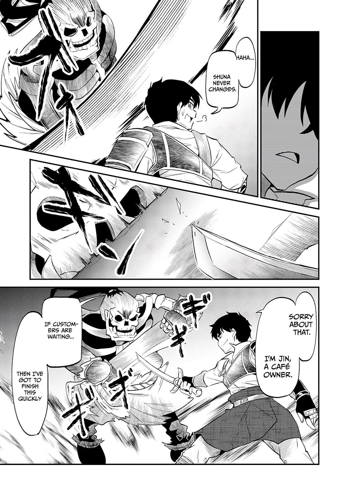 Jingai Kenshi wa Chikara ni Miserare Ura Meikyuu wo Kouryaku su: Bakemono Atsukai sareta Moto Boukensha wa, Jibun dake ga Shiru Meikyuu de Hitome wo Ki ni Sezu Musou suru Chapter 7 page 20 - 