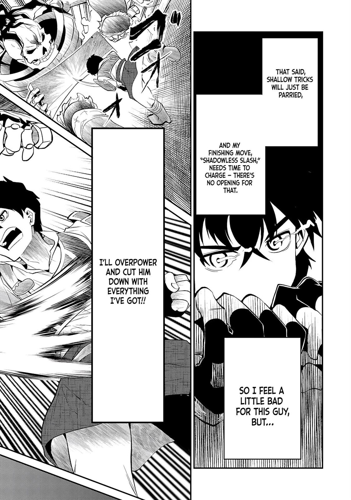 Jingai Kenshi wa Chikara ni Miserare Ura Meikyuu wo Kouryaku su: Bakemono Atsukai sareta Moto Boukensha wa, Jibun dake ga Shiru Meikyuu de Hitome wo Ki ni Sezu Musou suru Chapter 7 page 21 - 
