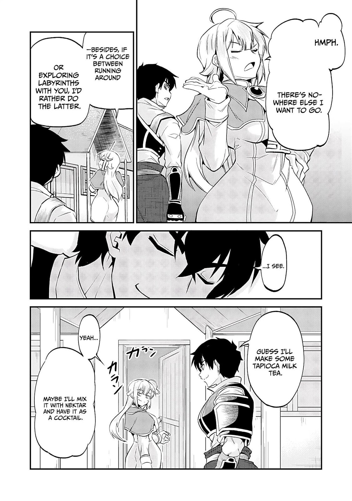 Jingai Kenshi wa Chikara ni Miserare Ura Meikyuu wo Kouryaku su: Bakemono Atsukai sareta Moto Boukensha wa, Jibun dake ga Shiru Meikyuu de Hitome wo Ki ni Sezu Musou suru Chapter 7 page 35 - 