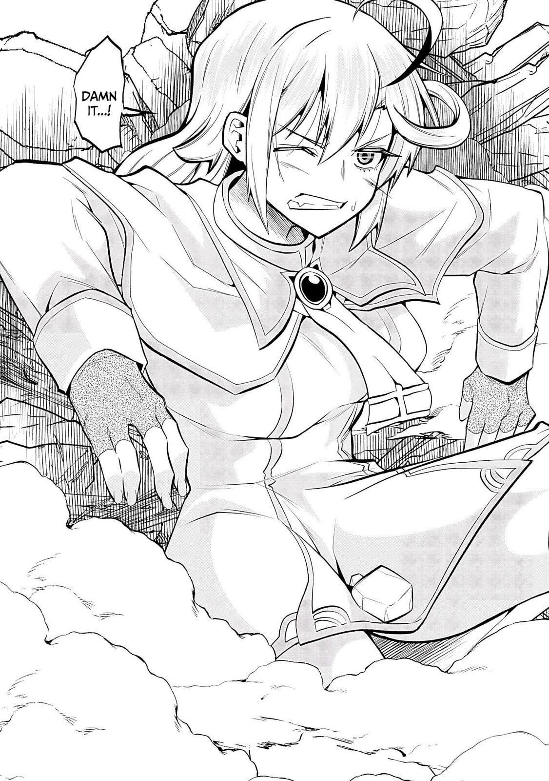 Jingai Kenshi wa Chikara ni Miserare Ura Meikyuu wo Kouryaku su: Bakemono Atsukai sareta Moto Boukensha wa, Jibun dake ga Shiru Meikyuu de Hitome wo Ki ni Sezu Musou suru Chapter 7 page 8 - 