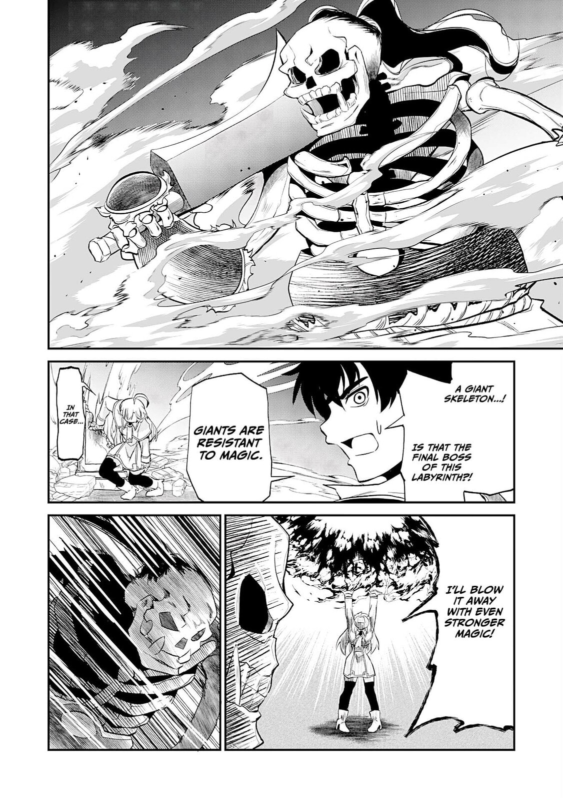 Jingai Kenshi wa Chikara ni Miserare Ura Meikyuu wo Kouryaku su: Bakemono Atsukai sareta Moto Boukensha wa, Jibun dake ga Shiru Meikyuu de Hitome wo Ki ni Sezu Musou suru Chapter 7 page 9 - 
