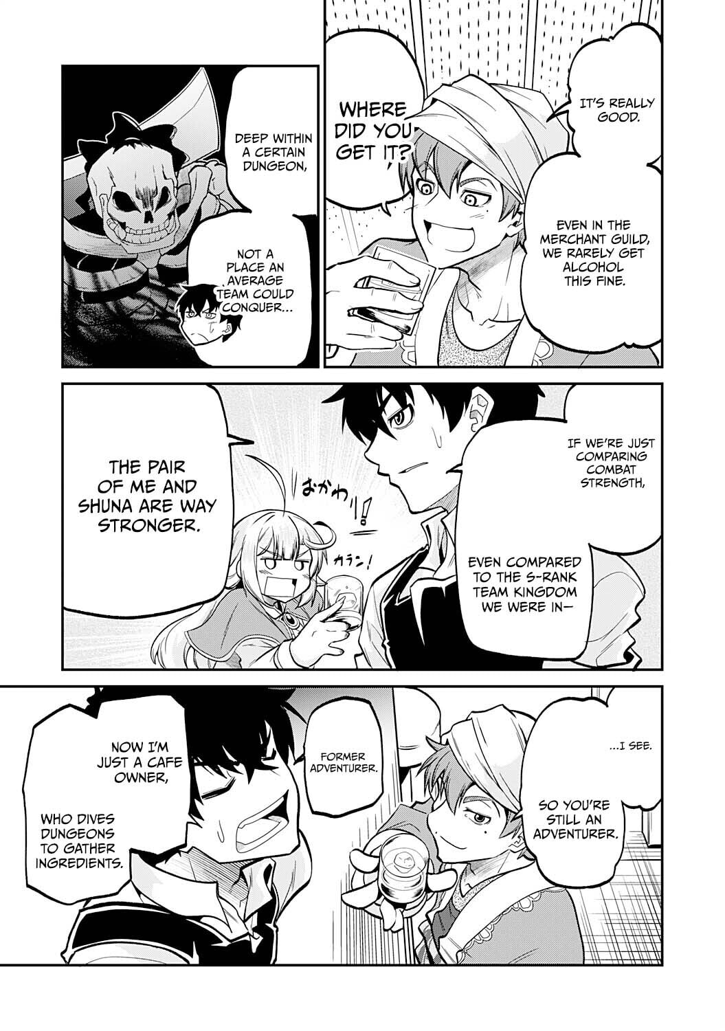 Jingai Kenshi wa Chikara ni Miserare Ura Meikyuu wo Kouryaku su: Bakemono Atsukai sareta Moto Boukensha wa, Jibun dake ga Shiru Meikyuu de Hitome wo Ki ni Sezu Musou suru Chapter 8 page 15 - 