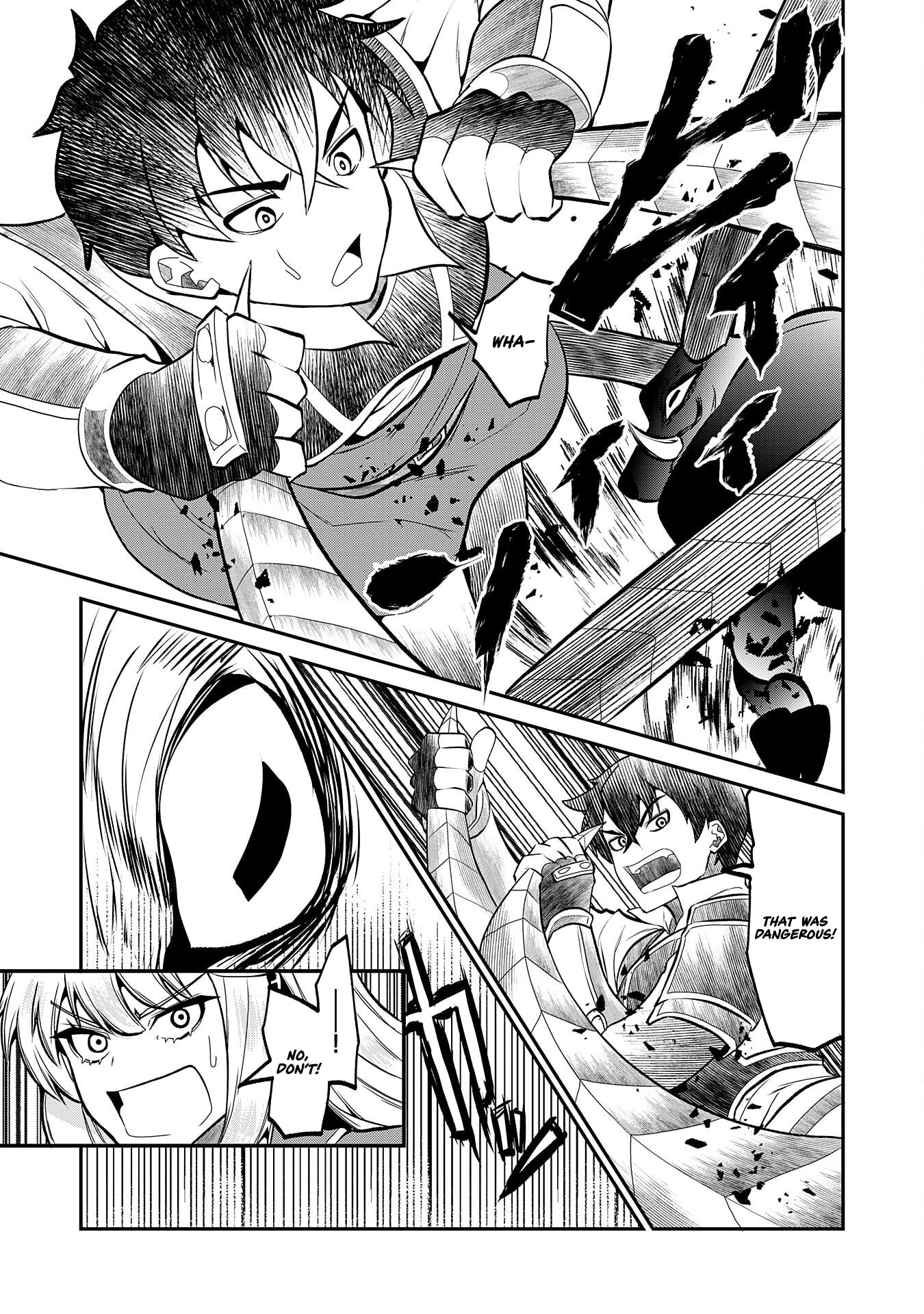 Jingai Kenshi wa Chikara ni Miserare Ura Meikyuu wo Kouryaku su: Bakemono Atsukai sareta Moto Boukensha wa, Jibun dake ga Shiru Meikyuu de Hitome wo Ki ni Sezu Musou suru Chapter 9 page 13 - 
