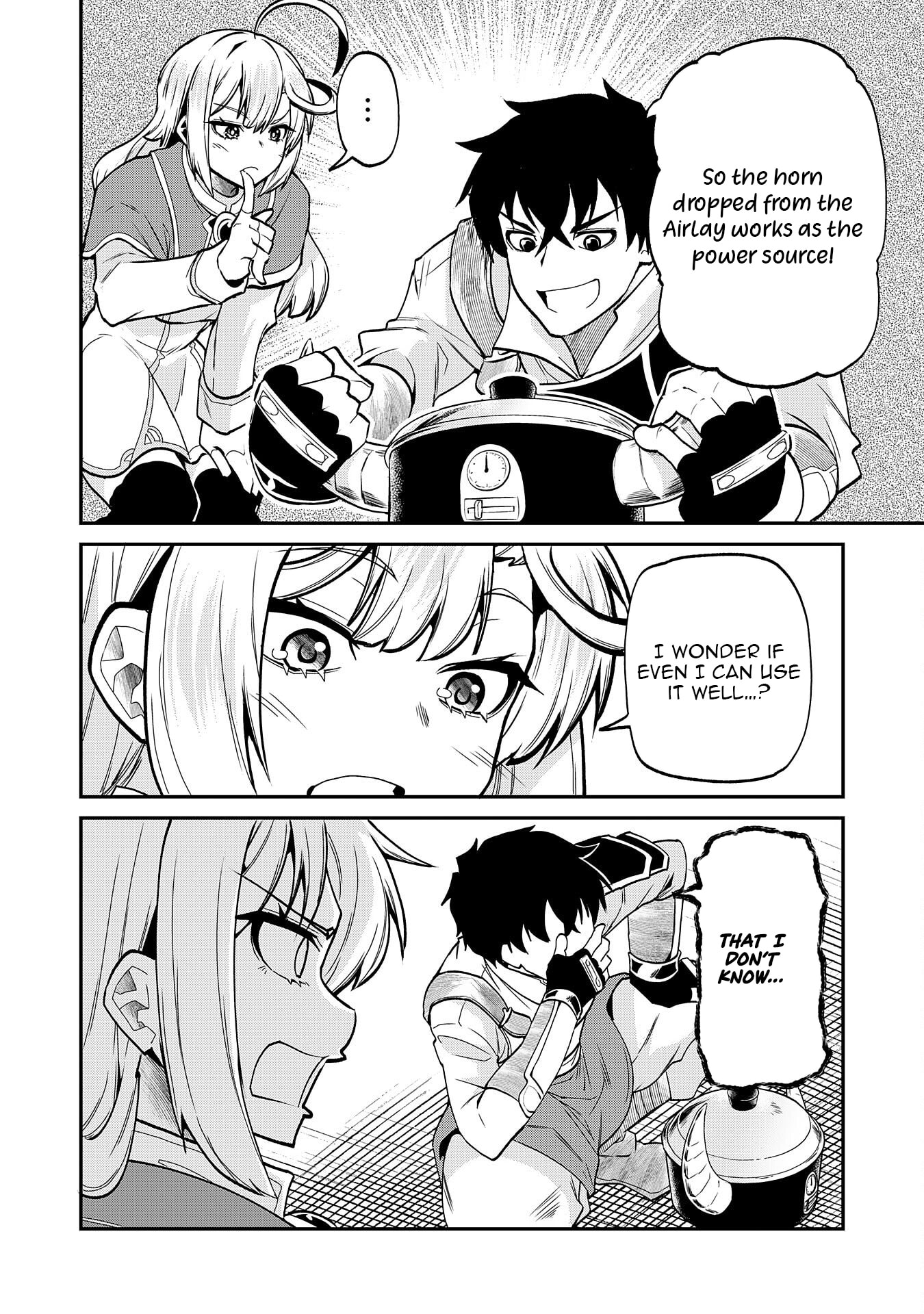 Jingai Kenshi wa Chikara ni Miserare Ura Meikyuu wo Kouryaku su: Bakemono Atsukai sareta Moto Boukensha wa, Jibun dake ga Shiru Meikyuu de Hitome wo Ki ni Sezu Musou suru Chapter 9 page 18 - 