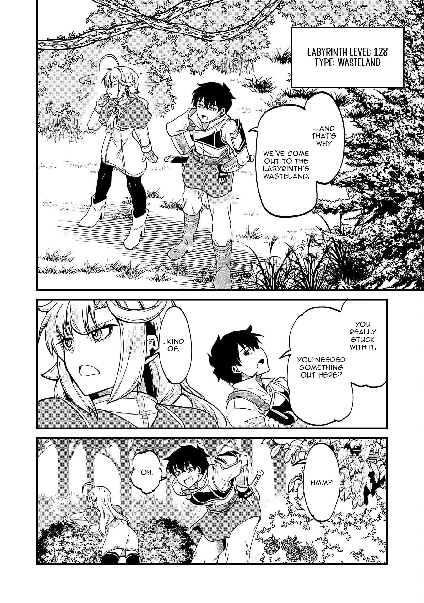 Jingai Kenshi wa Chikara ni Miserare Ura Meikyuu wo Kouryaku su: Bakemono Atsukai sareta Moto Boukensha wa, Jibun dake ga Shiru Meikyuu de Hitome wo Ki ni Sezu Musou suru Chapter 9 page 6 - 