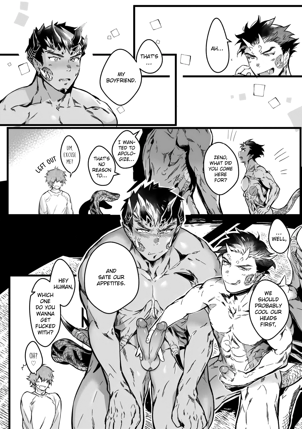 Jingai x Kinniku BL Chapter 6 page 14 - 