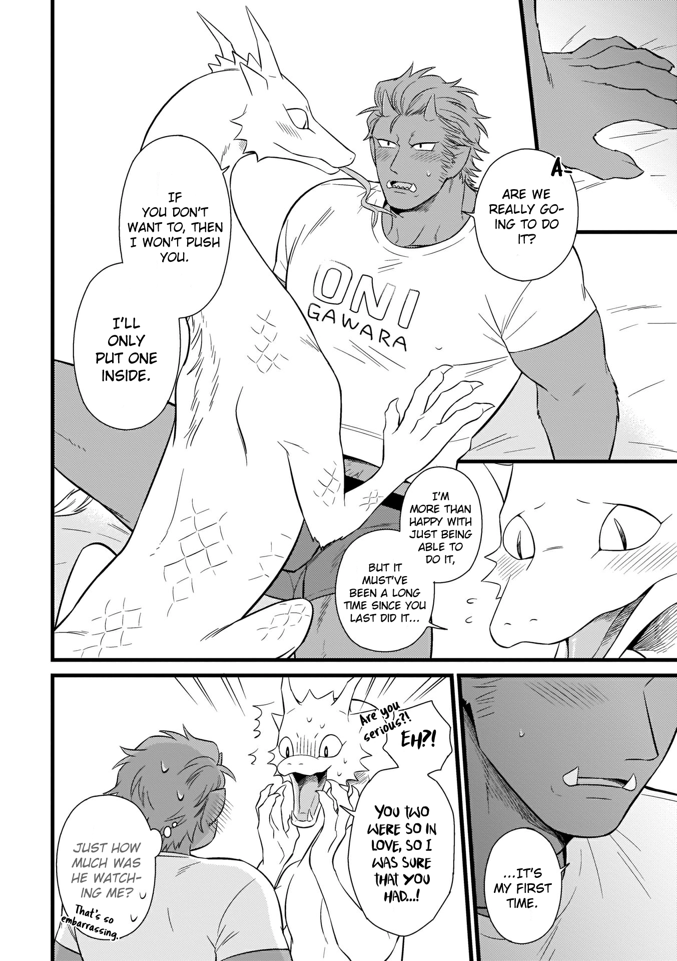 Jingai x Kinniku BL Chapter 8 page 19 - 