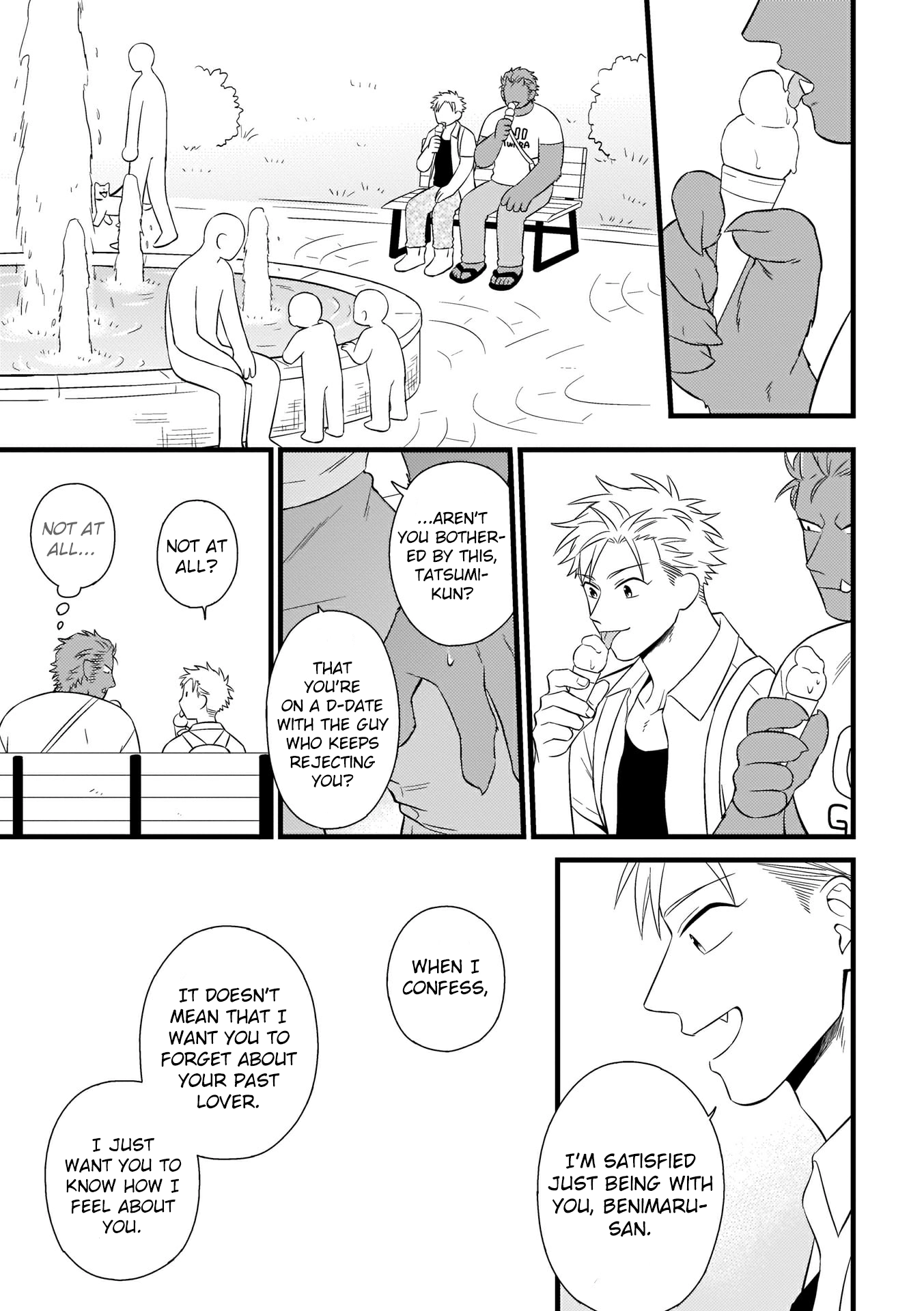 Jingai x Kinniku BL Chapter 8 page 10 - 