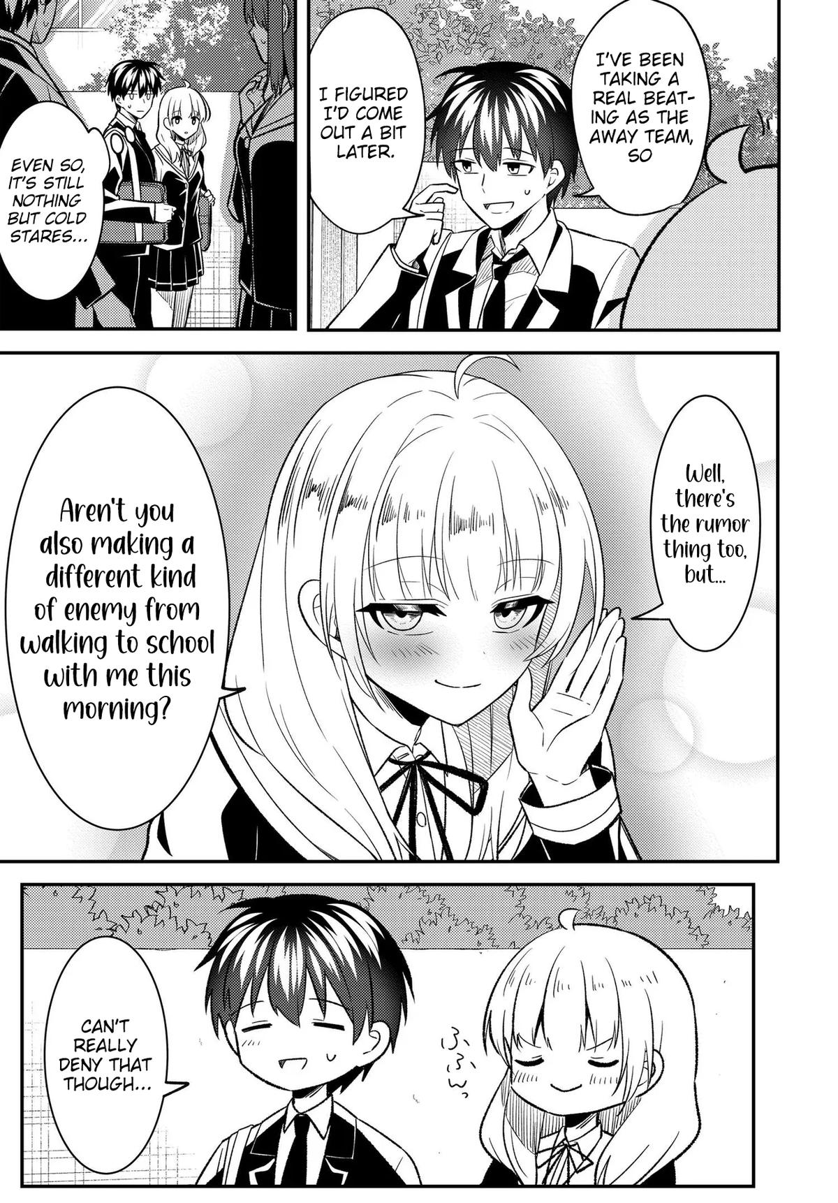 Jinsei Gyakuten: Uwaki Sare, Enzai o Kiserareta Ore ga, Gakuen Ichi no Bishoujo ni Natsukareru Chapter 10.1 page 10 - 