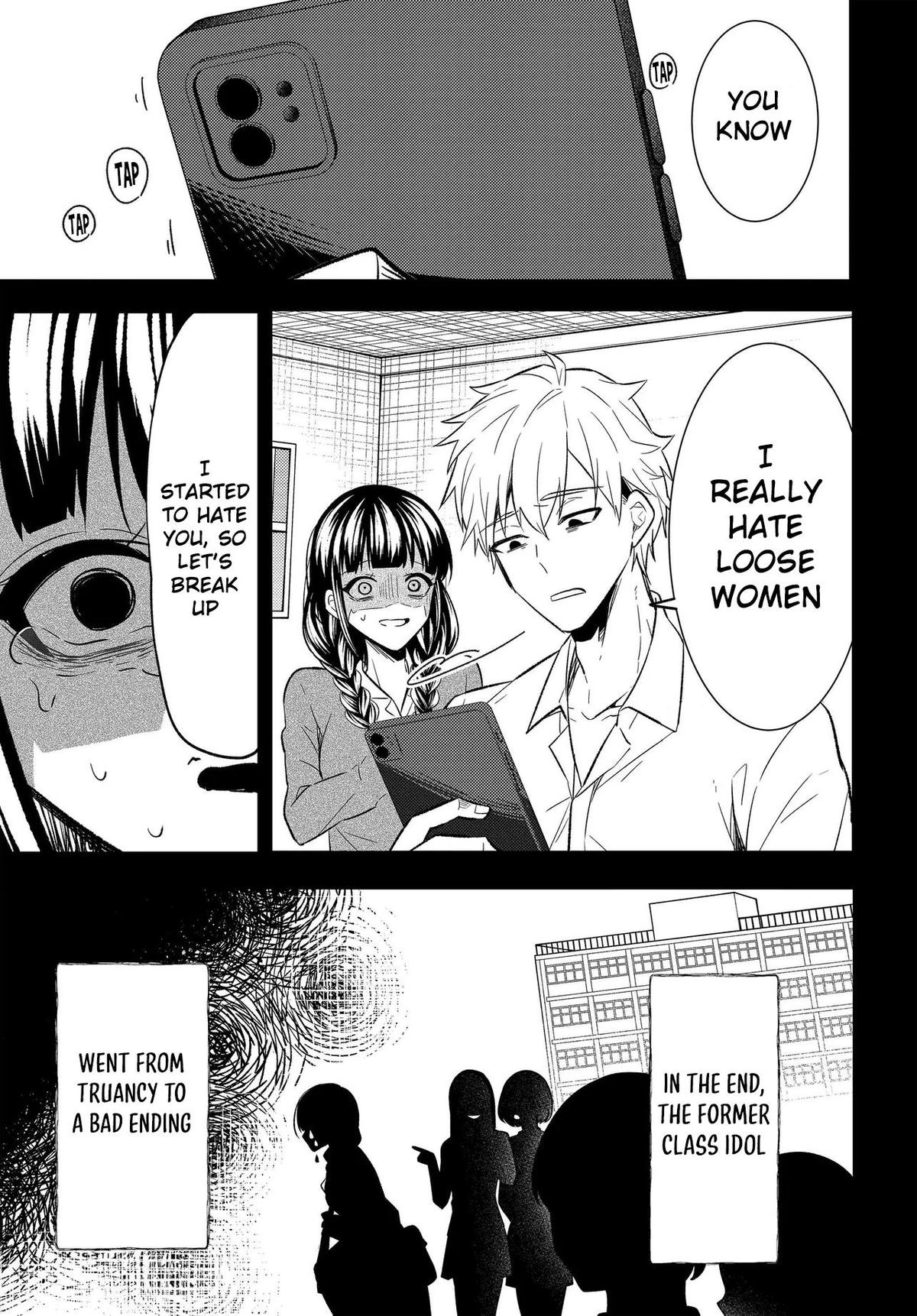 Jinsei Gyakuten: Uwaki Sare, Enzai o Kiserareta Ore ga, Gakuen Ichi no Bishoujo ni Natsukareru Chapter 3 page 12 - 