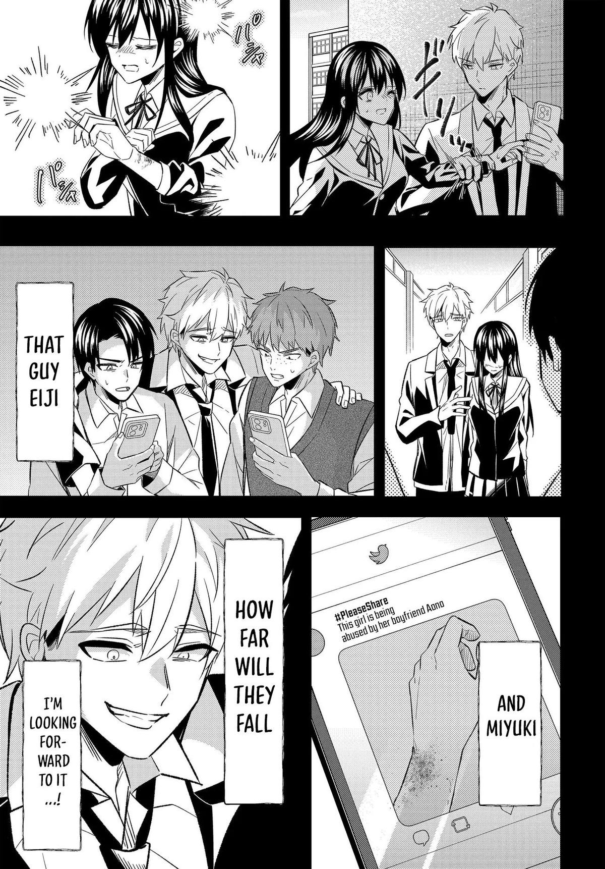 Jinsei Gyakuten: Uwaki Sare, Enzai o Kiserareta Ore ga, Gakuen Ichi no Bishoujo ni Natsukareru Chapter 3 page 14 - 