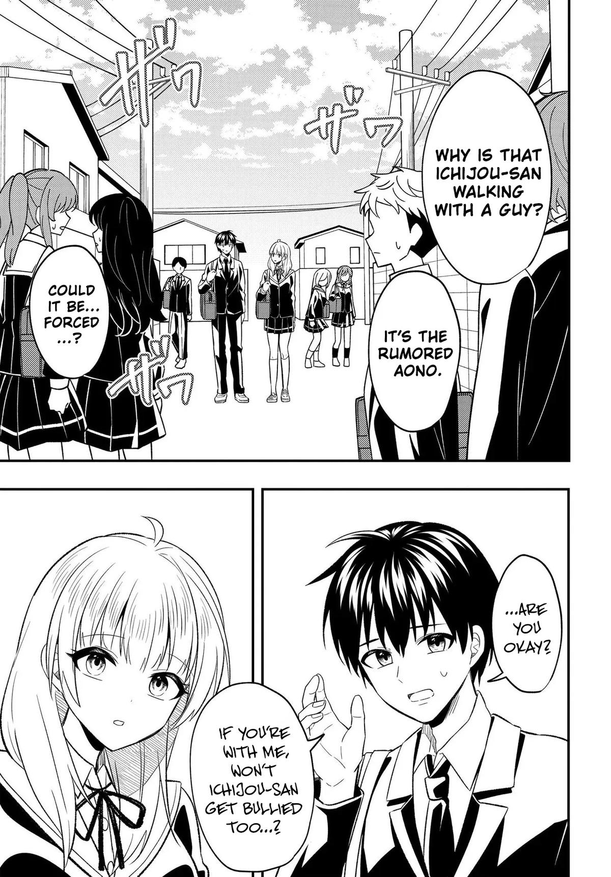 Jinsei Gyakuten: Uwaki Sare, Enzai o Kiserareta Ore ga, Gakuen Ichi no Bishoujo ni Natsukareru Chapter 7.1 page 4 - 