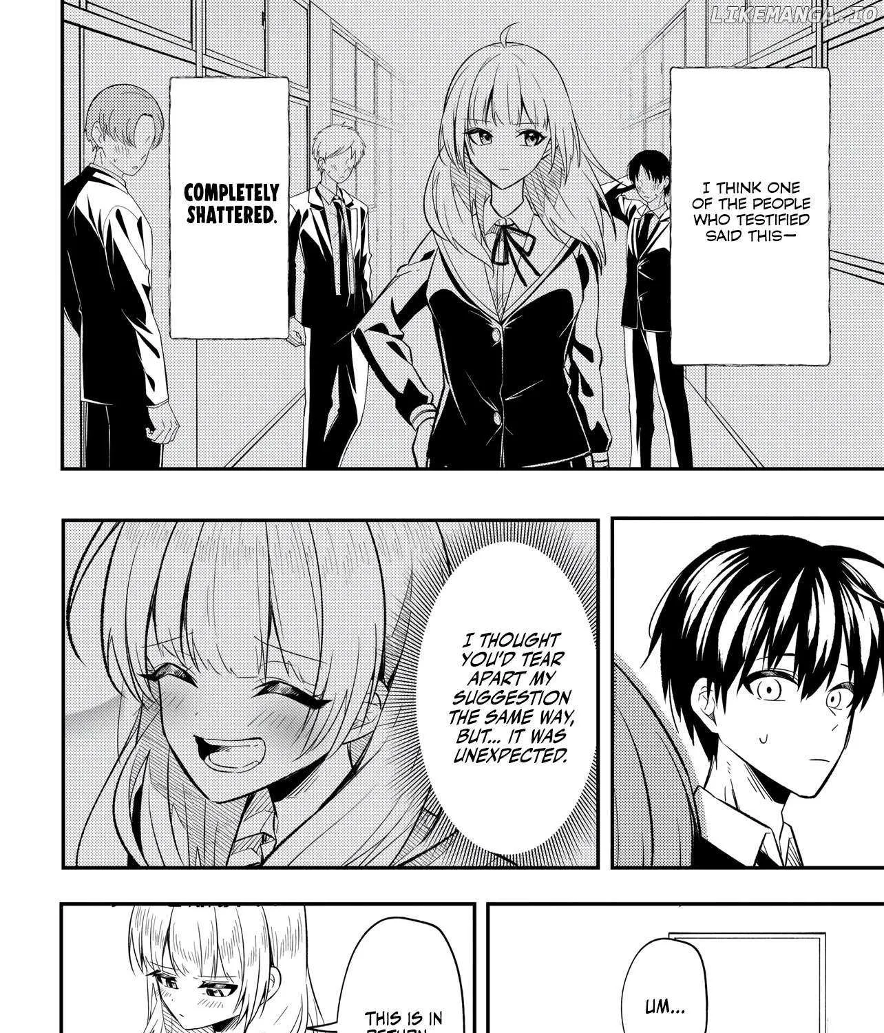 Jinsei Gyakuten ~Uwakisare, Enzai wo Kiserareta Orega, Gakuenichi no Bishoujo ni Natsukareru~ Chapter 2 page 47 - 