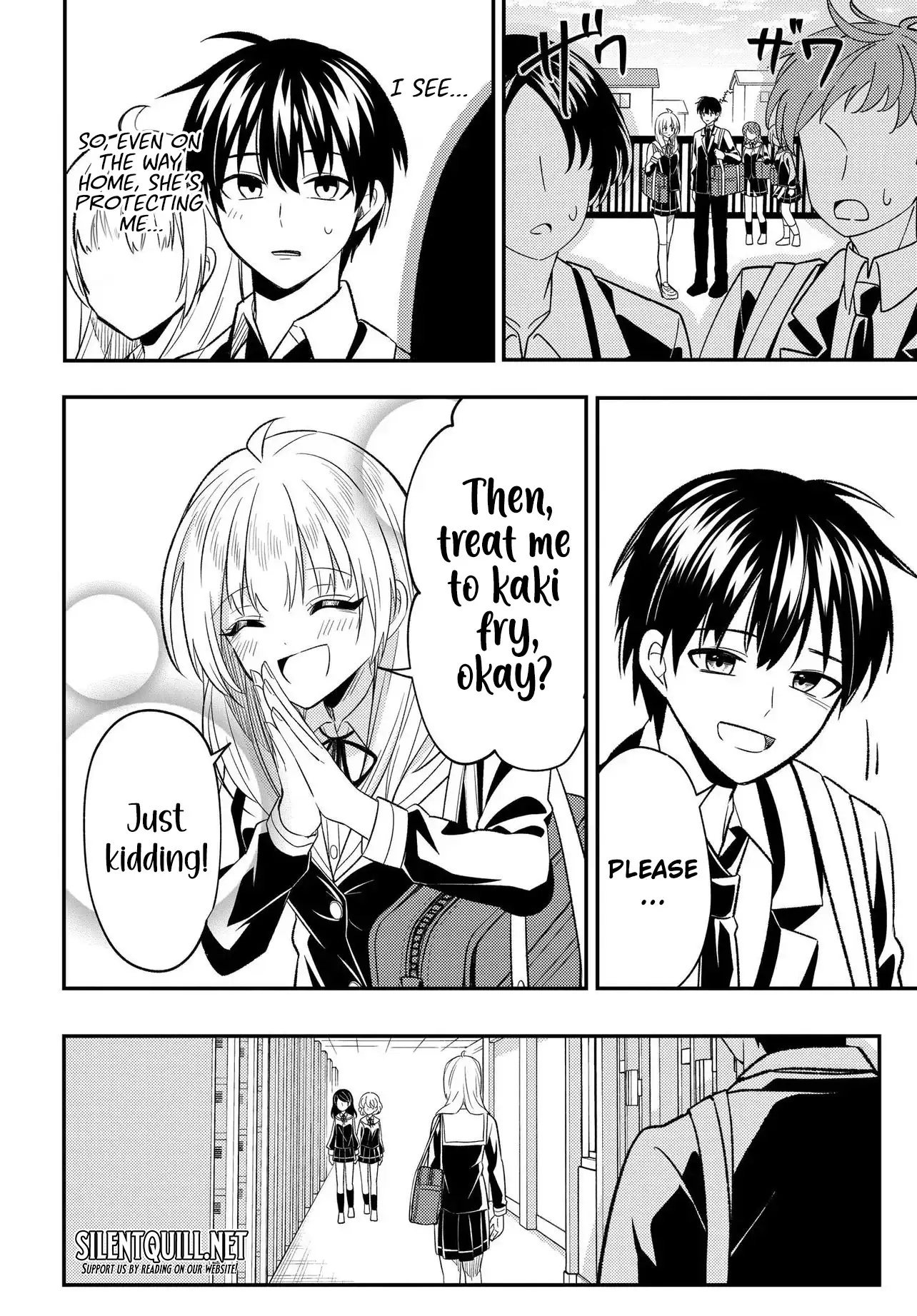 Jinsei Gyakuten ~Uwakisare, Enzai wo Kiserareta Orega, Gakuenichi no Bishoujo ni Natsukareru~ Chapter 7.1 page 14 - 