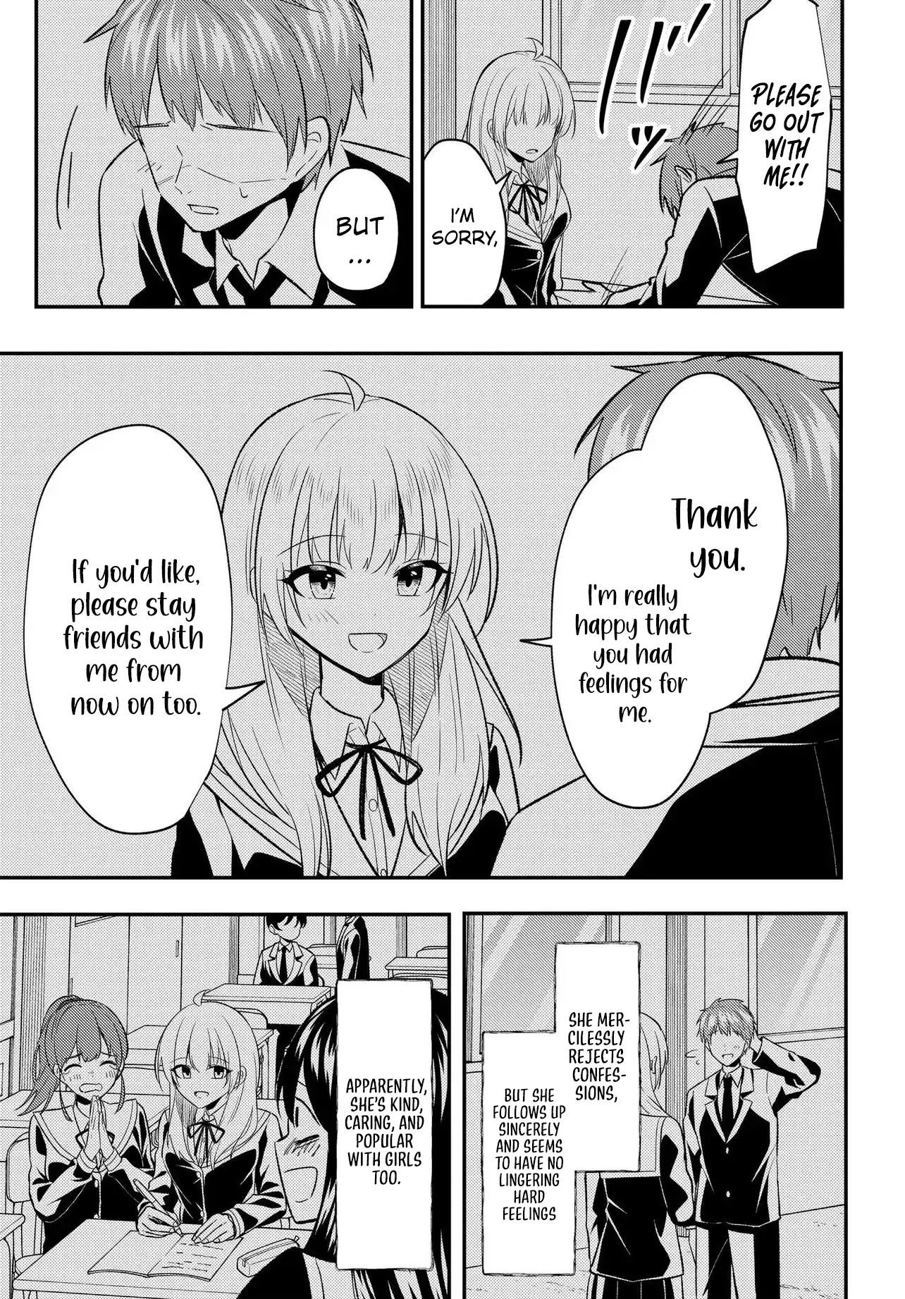 Jinsei Gyakuten ~Uwakisare, Enzai wo Kiserareta Orega, Gakuenichi no Bishoujo ni Natsukareru~ Chapter 7.1 page 7 - 