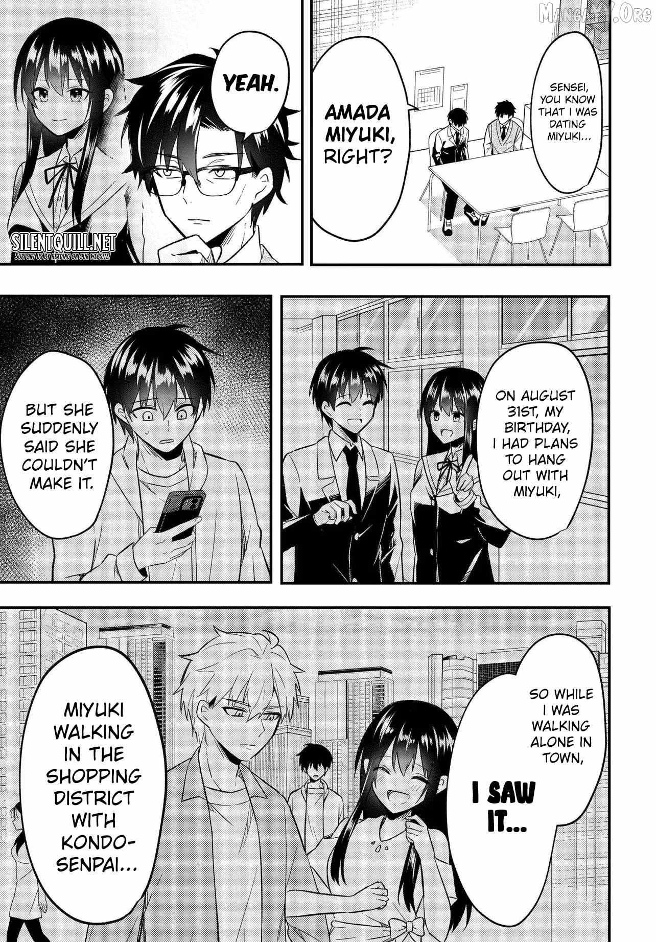 Jinsei Gyakuten ~Uwakisare, Enzai wo Kiserareta Orega, Gakuenichi no Bishoujo ni Natsukareru~ Chapter 7.2 page 12 - 