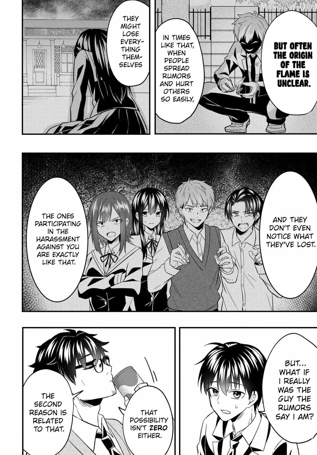 Jinsei Gyakuten ~Uwakisare, Enzai wo Kiserareta Orega, Gakuenichi no Bishoujo ni Natsukareru~ Chapter 7.2 page 9 - 