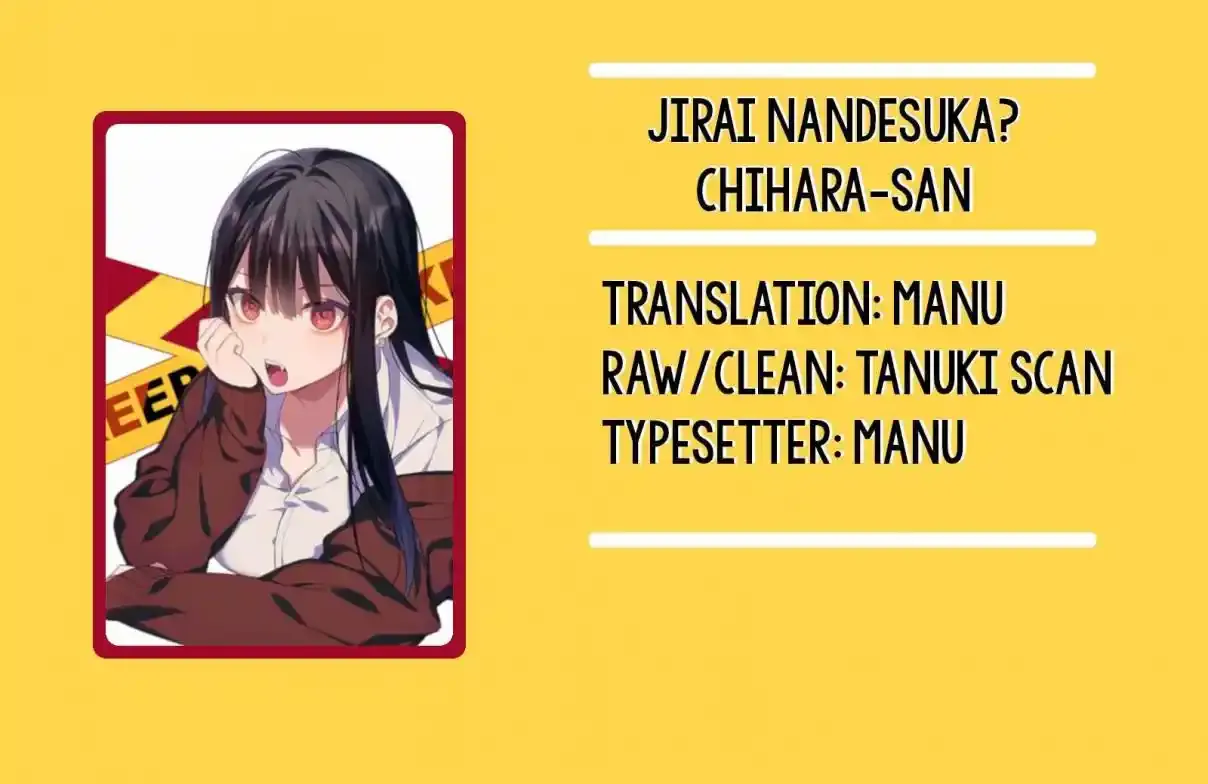 Jirai Nandesuka? Chihara-San Chapter 2 page 1 - 