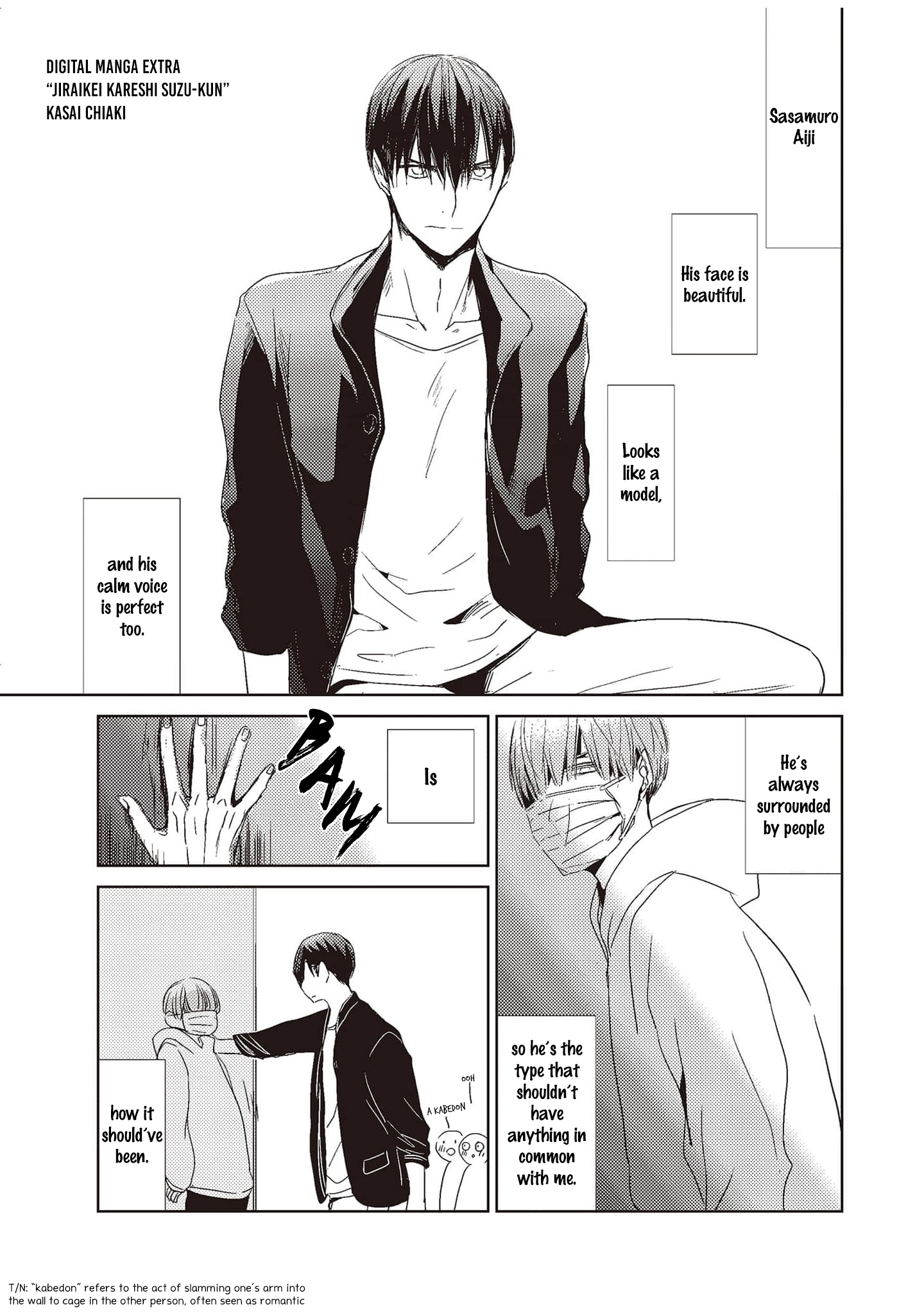 Jiraikei Kareshi Suzu-kun Chapter 5.5 page 18 - 