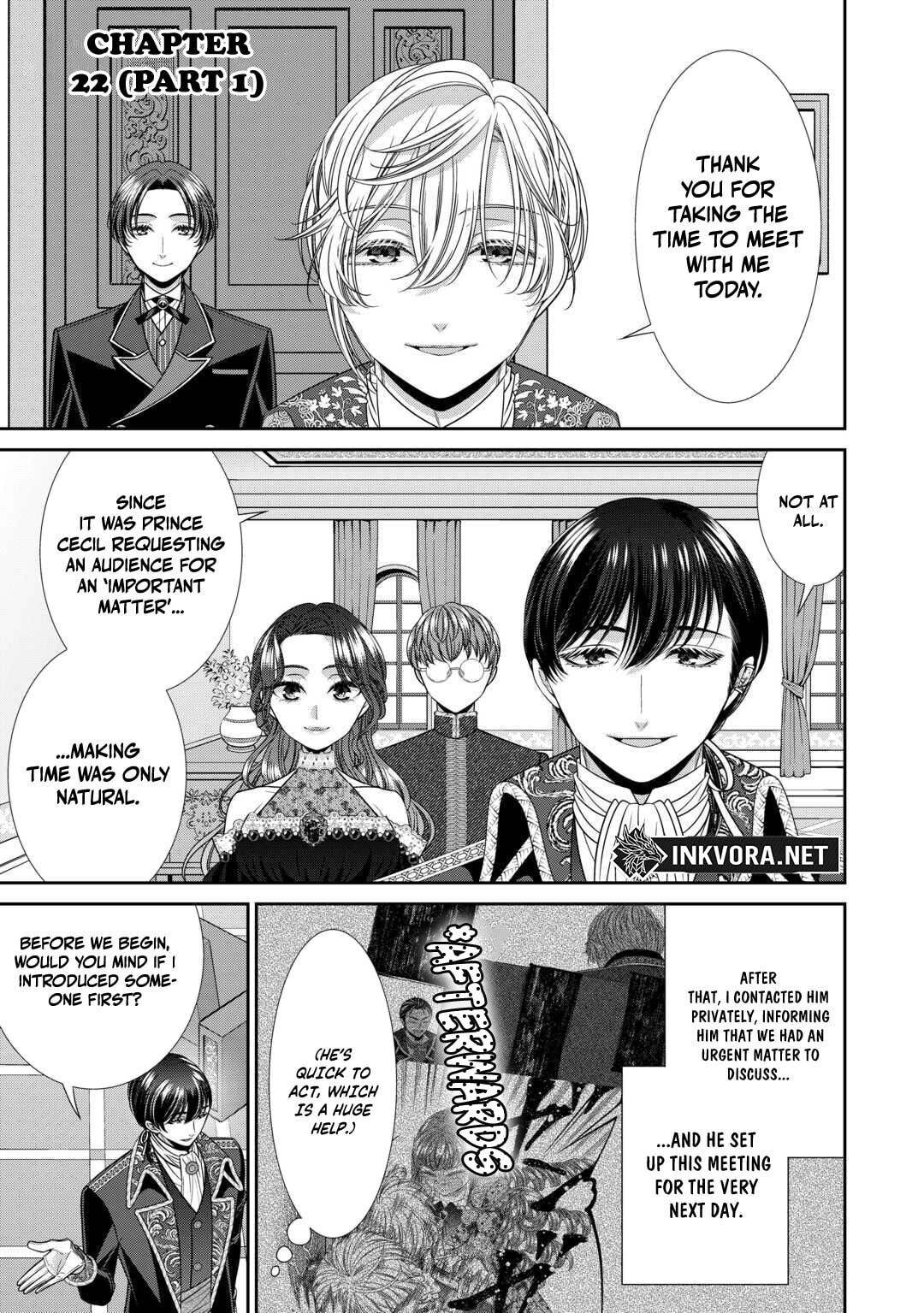 Jishou Akuyaku Reijou na Tsuma no Kansatsu Kiroku Chapter 22.1 page 2 - 