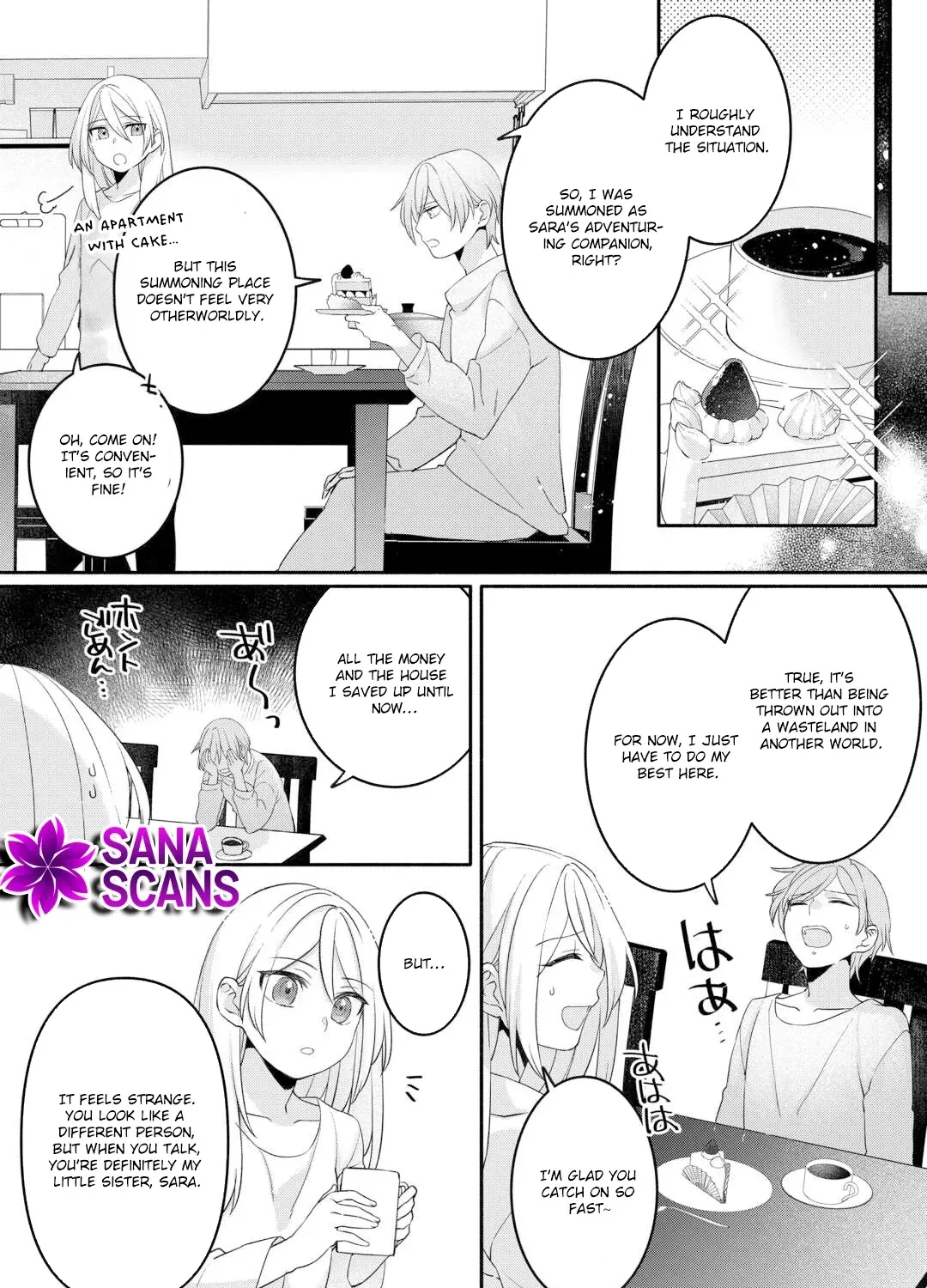 Jitaku Apato Ittou to Tomoni Isekai e: Sagesuma Rete ita Reijou ni Tensei (?) Shimashitaga, Jiyuu ni Ikiru Koto ni Shimashita Chapter 4 page 7 - 