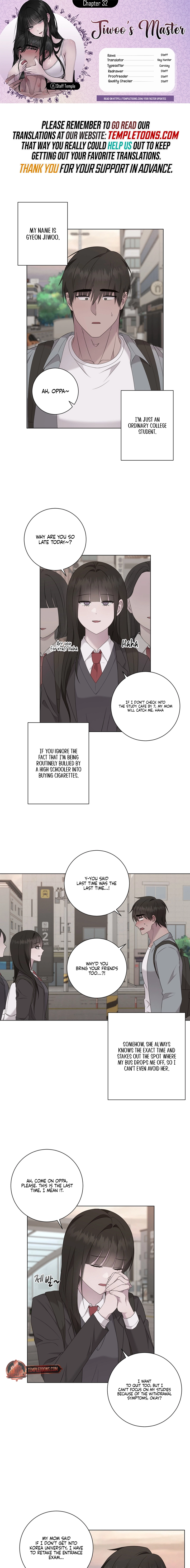 Jiwoo’s Master Chapter 31.6 page 1 - 