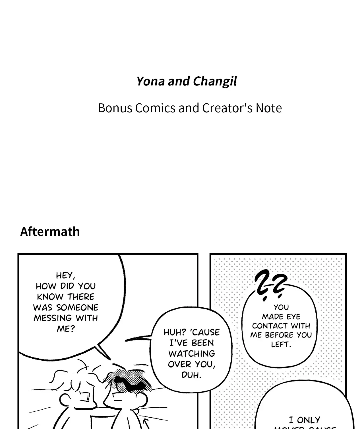 Jonah and Chang-il Chapter 39.9 page 1 - 