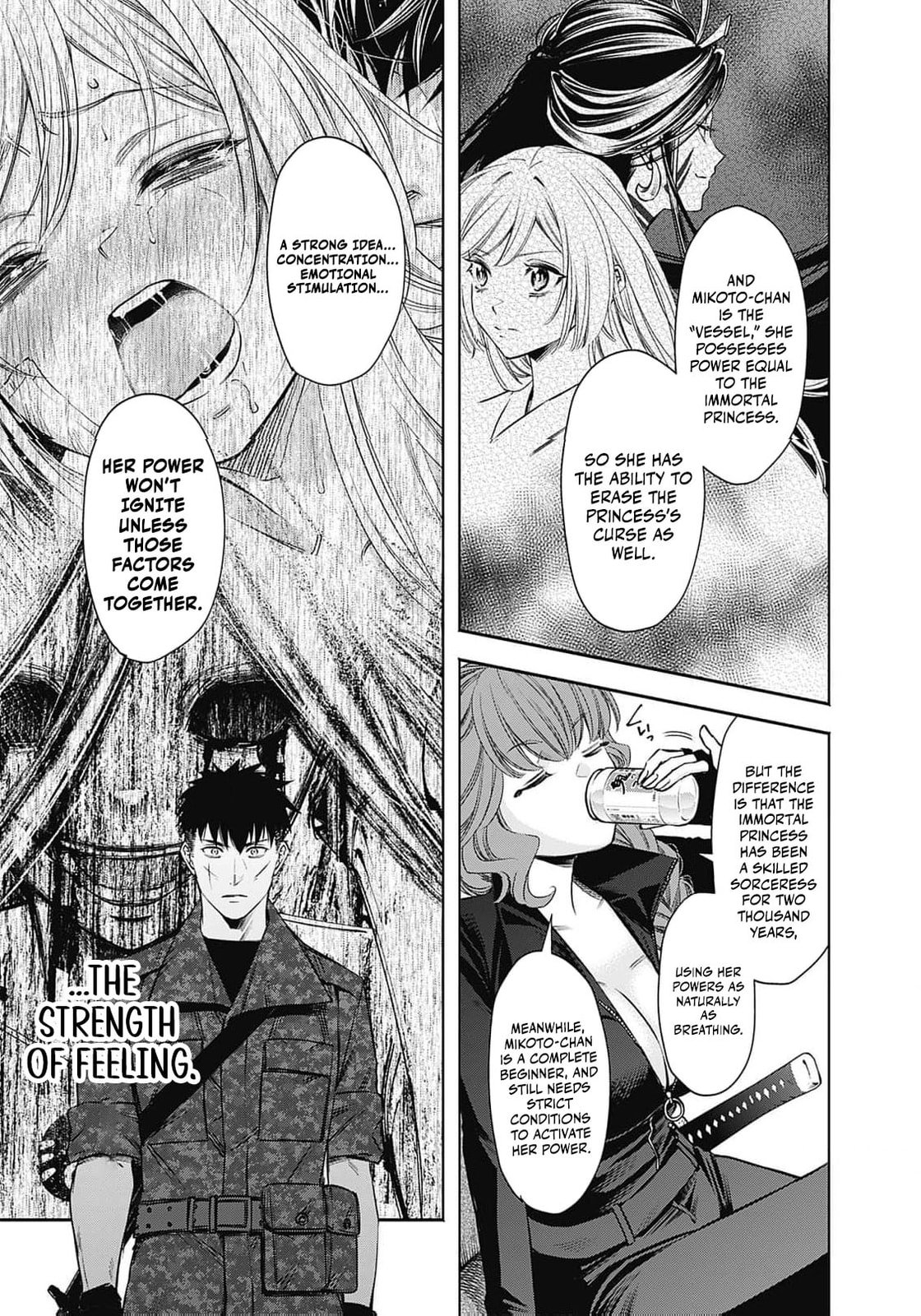 Joou no Rakuin: Horobi no Kuni no Yotogi Miko Chapter 11 page 27 - 