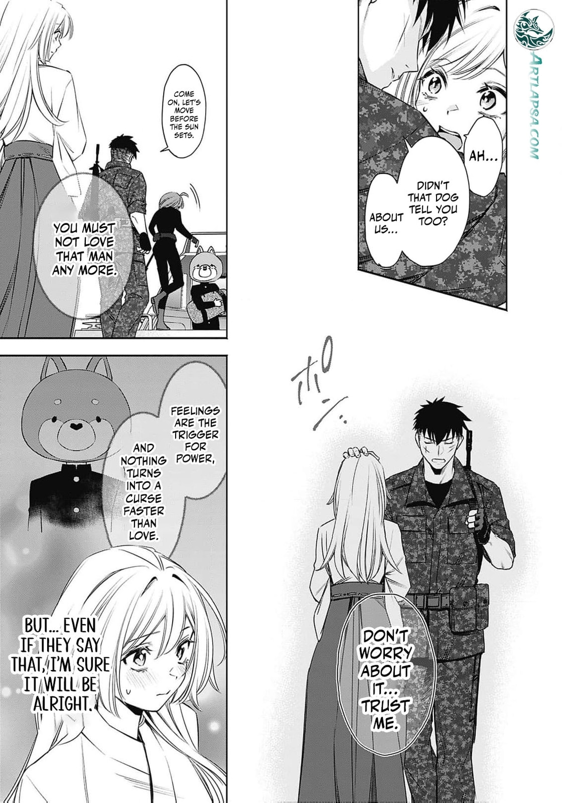 Joou no Rakuin: Horobi no Kuni no Yotogi Miko Chapter 11 page 31 - 