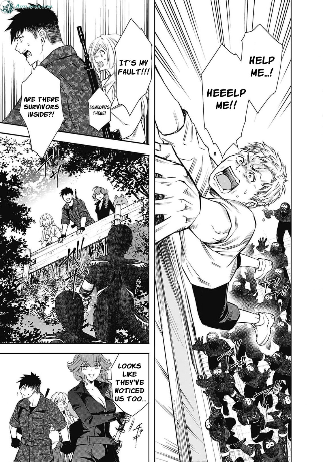 Joou no Rakuin: Horobi no Kuni no Yotogi Miko Chapter 12 page 6 - 