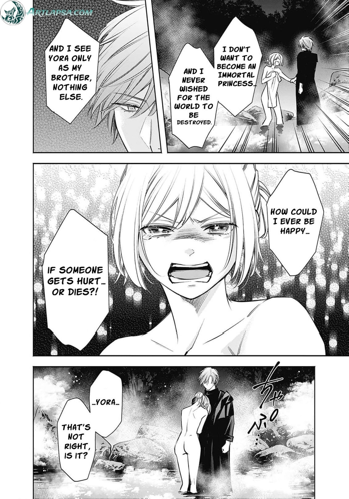 Joou no Rakuin: Horobi no Kuni no Yotogi Miko Chapter 15 page 11 - 