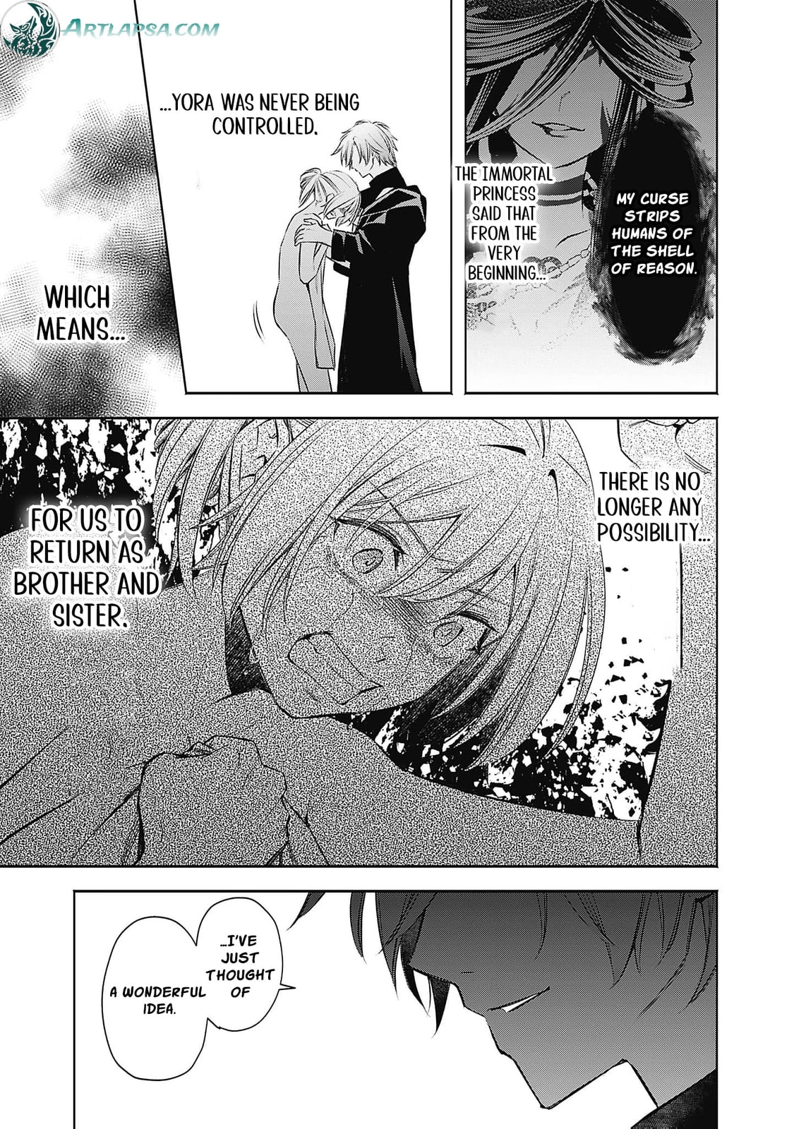 Joou no Rakuin: Horobi no Kuni no Yotogi Miko Chapter 15 page 16 - 