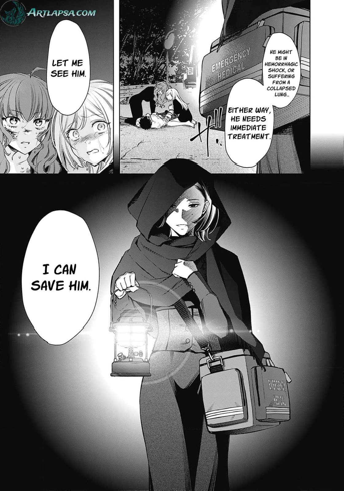 Joou no Rakuin: Horobi no Kuni no Yotogi Miko Chapter 16 page 34 - 