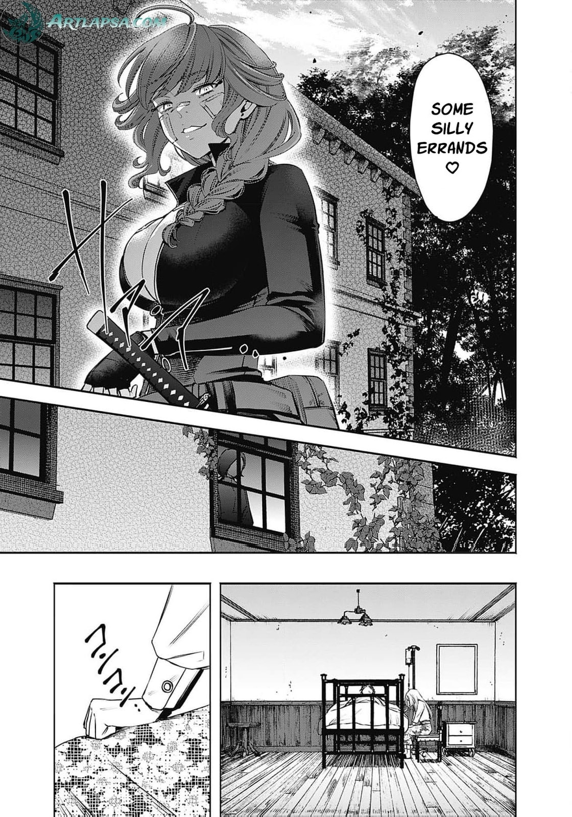 Joou no Rakuin: Horobi no Kuni no Yotogi Miko Chapter 18 page 16 - 