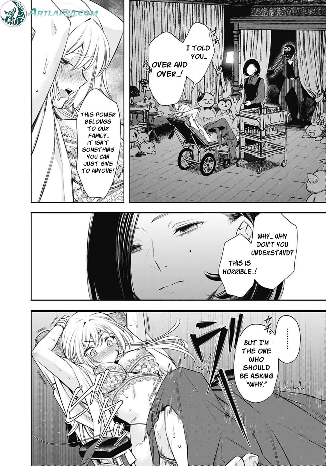 Joou no Rakuin: Horobi no Kuni no Yotogi Miko Chapter 22 page 11 - 