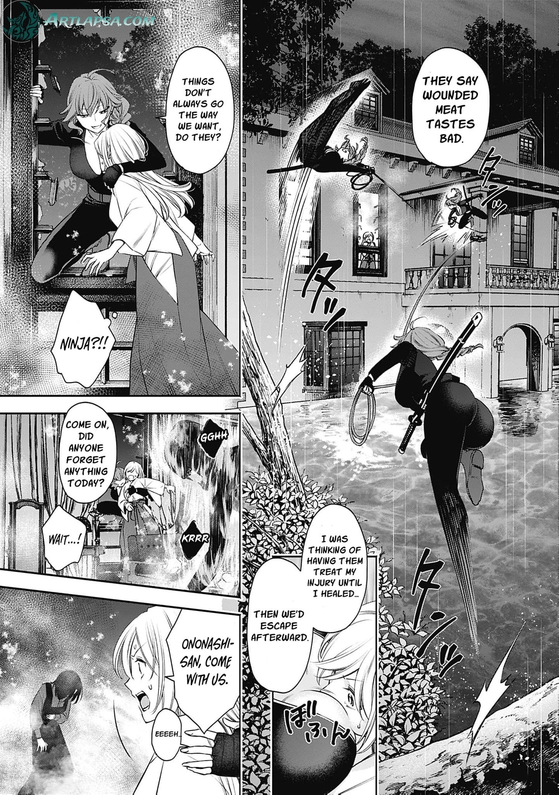 Joou no Rakuin: Horobi no Kuni no Yotogi Miko Chapter 23 page 26 - 