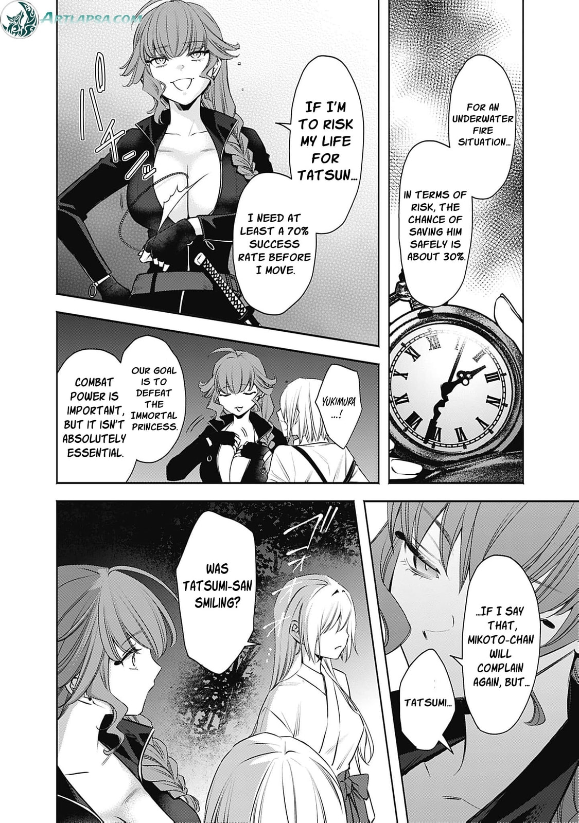 Joou no Rakuin: Horobi no Kuni no Yotogi Miko Chapter 24 page 11 - 